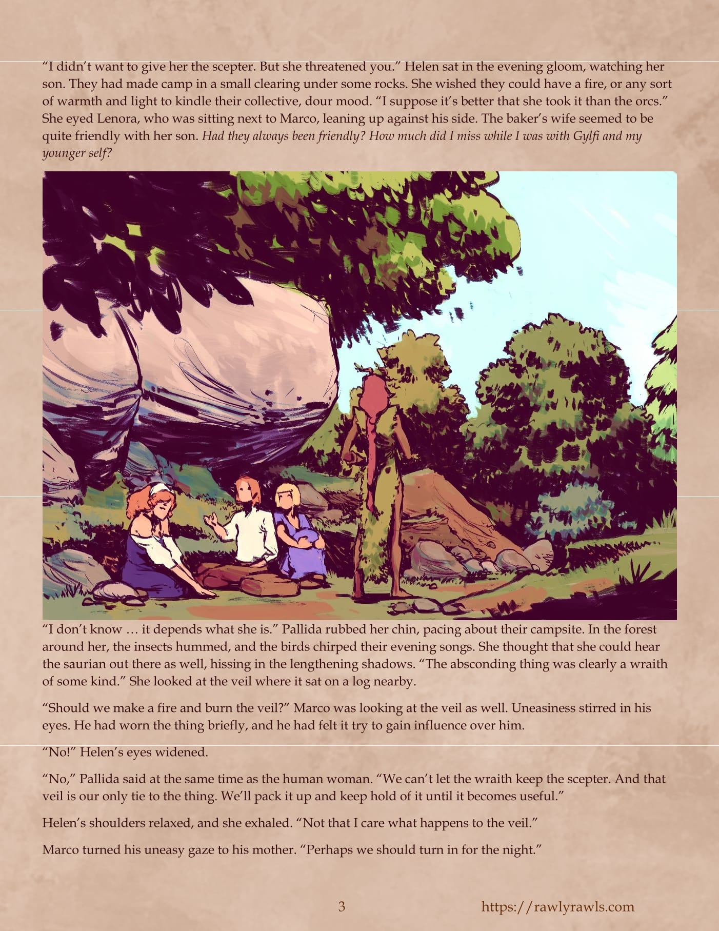 The Enchanted Scepter [Owusyr , RawlyRawls] Chapter 8 - Page 3