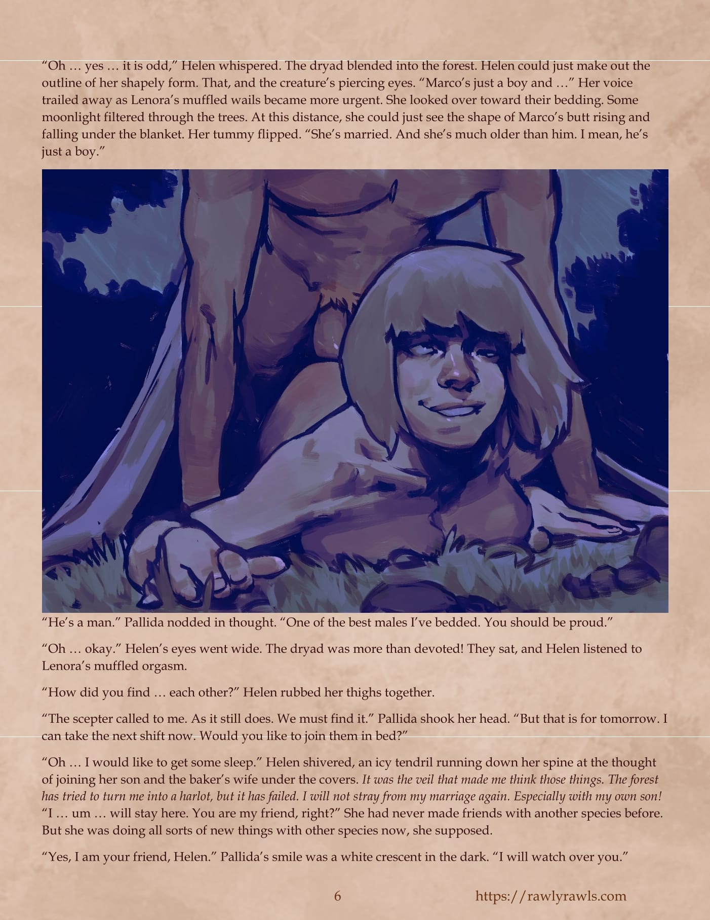 The Enchanted Scepter [Owusyr , RawlyRawls] Chapter 8 - Page 6
