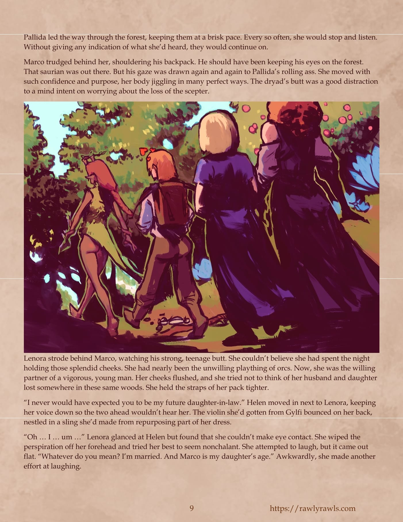 The Enchanted Scepter [Owusyr , RawlyRawls] Chapter 8 - Page 9