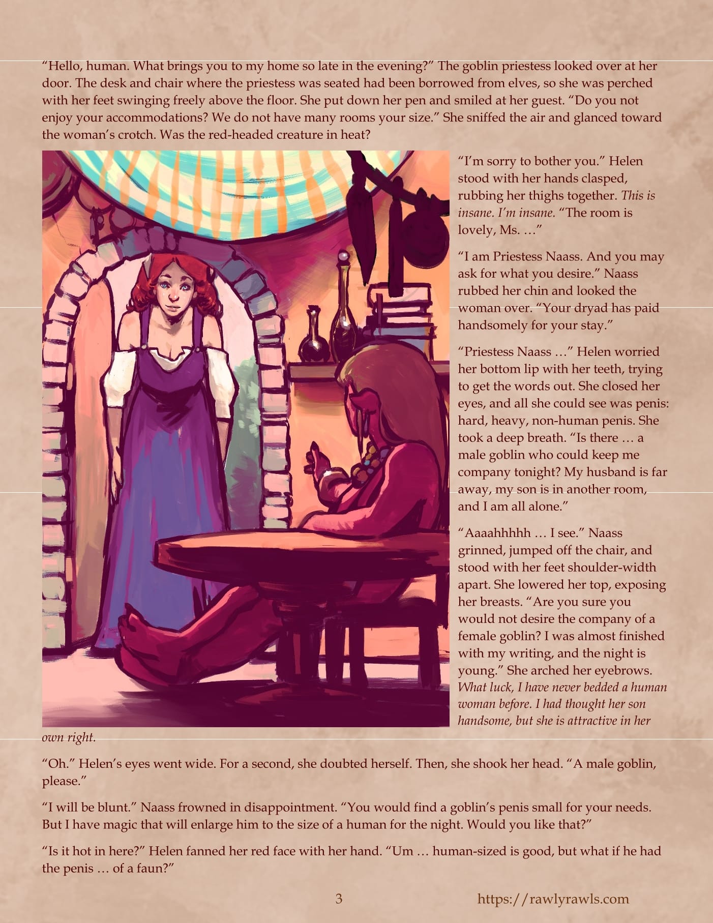 The Enchanted Scepter [Owusyr , RawlyRawls] Chapter 9 - Page 3