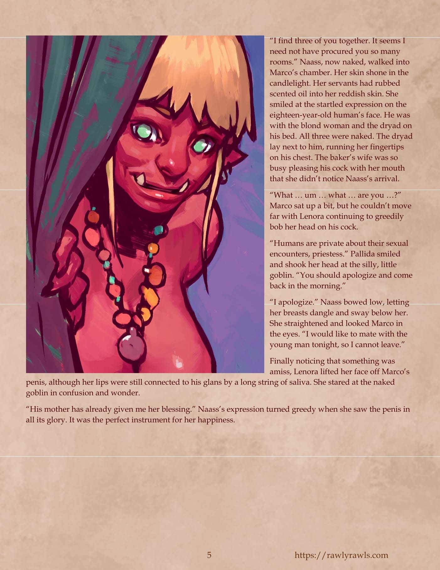 The Enchanted Scepter [Owusyr , RawlyRawls] Chapter 9 - Page 5