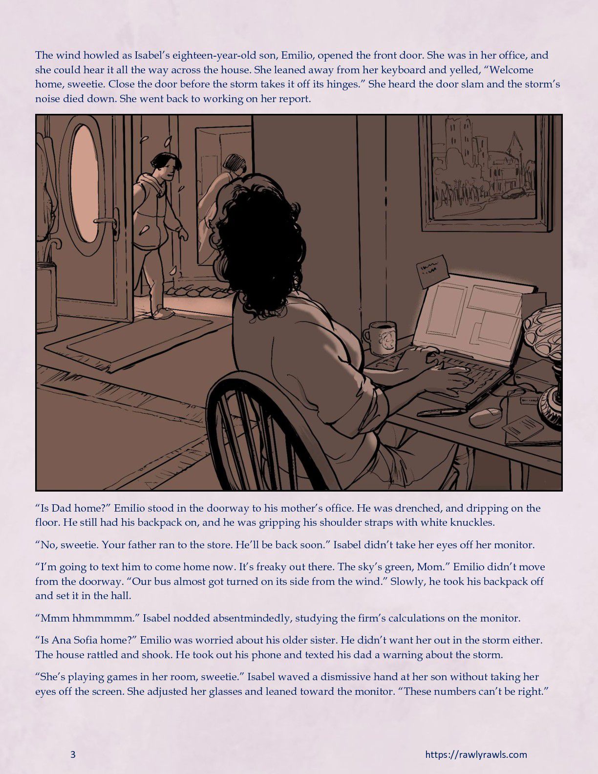 The Warlock Of Claws [DixonLyrax , RawlyRawls] Chapter 1 - Page 3