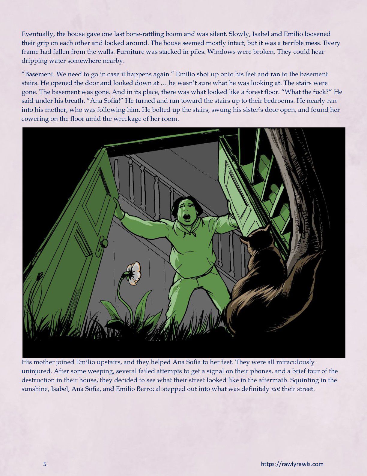 The Warlock Of Claws [DixonLyrax , RawlyRawls] Chapter 1 - Page 5