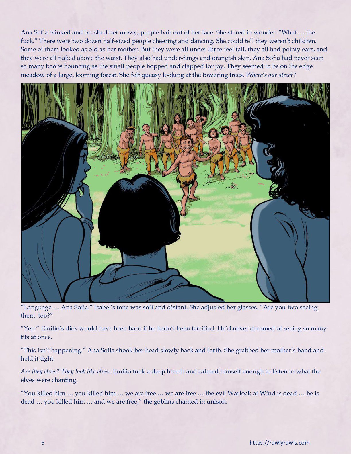 The Warlock Of Claws [DixonLyrax , RawlyRawls] Chapter 1 - Page 6