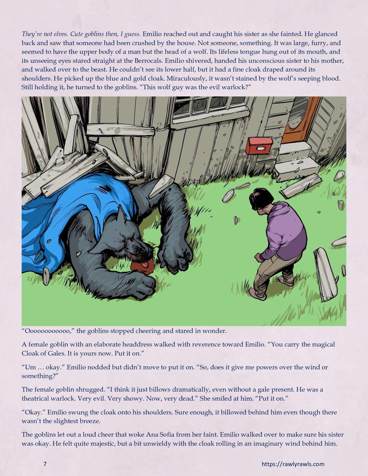 The Warlock Of Claws [DixonLyrax , RawlyRawls] Chapter 1 - Page 7