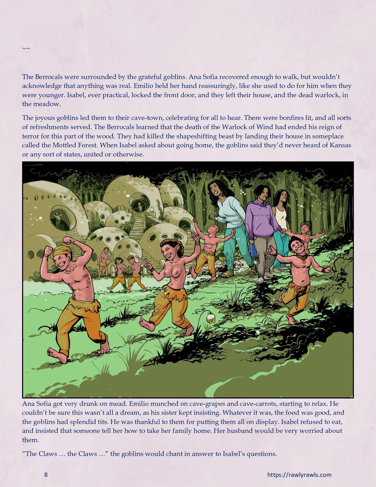 The Warlock Of Claws [DixonLyrax , RawlyRawls] Chapter 1 - Page 8