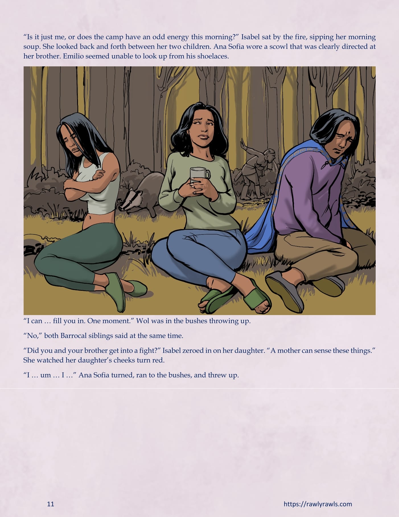 The Warlock Of Claws [DixonLyrax , RawlyRawls] Chapter 10 - Page 11