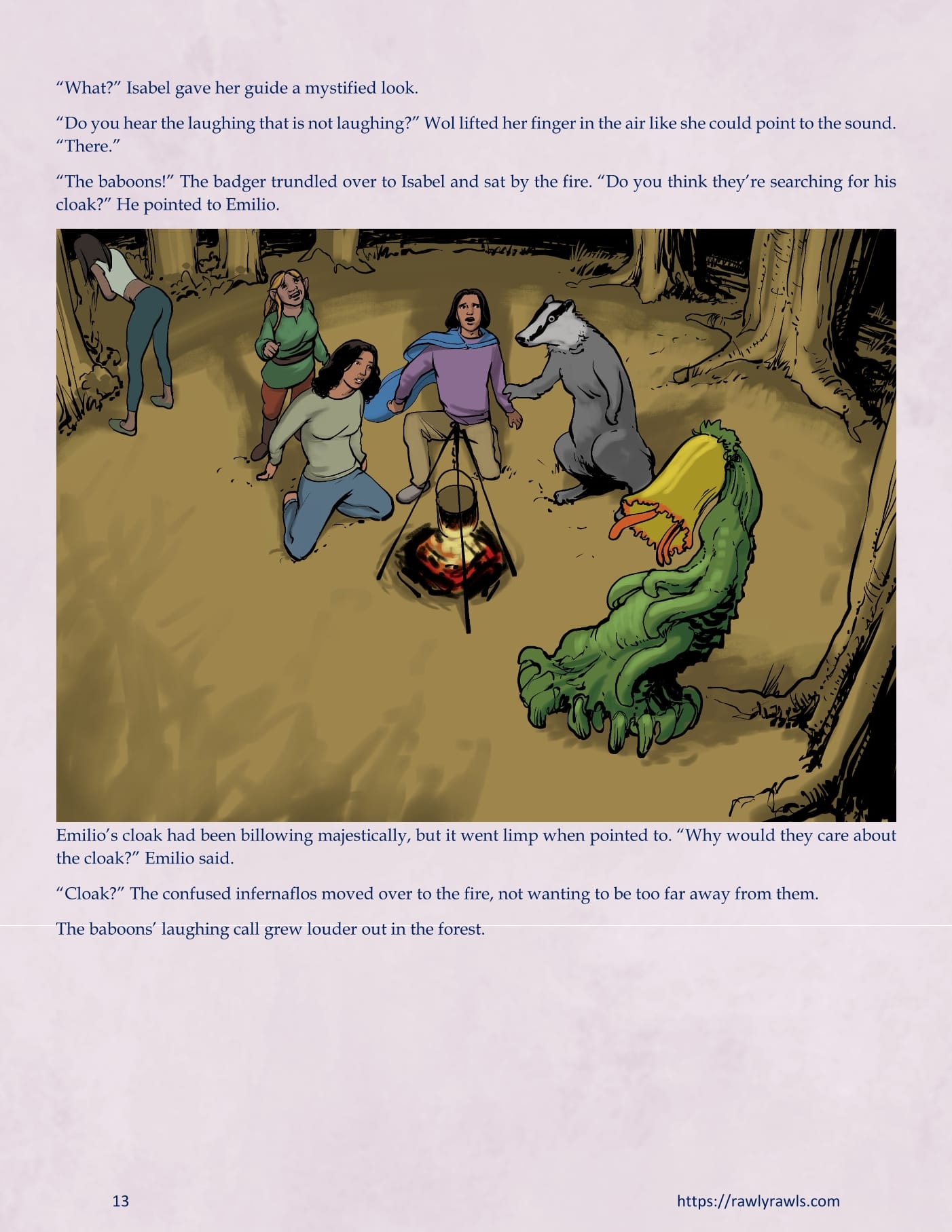 The Warlock Of Claws [DixonLyrax , RawlyRawls] Chapter 10 - Page 13