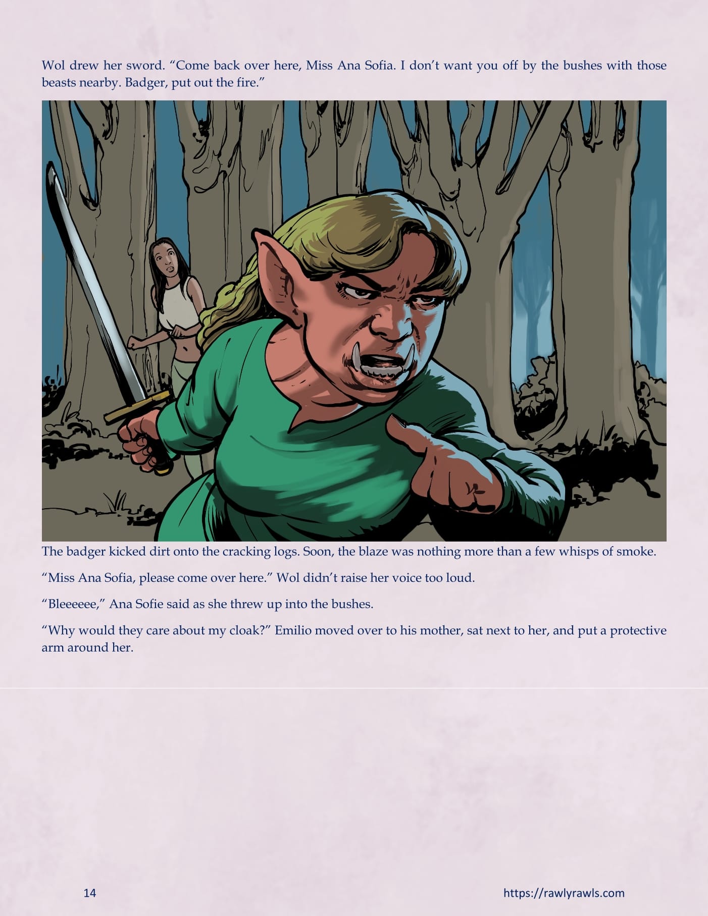 The Warlock Of Claws [DixonLyrax , RawlyRawls] Chapter 10 - Page 14