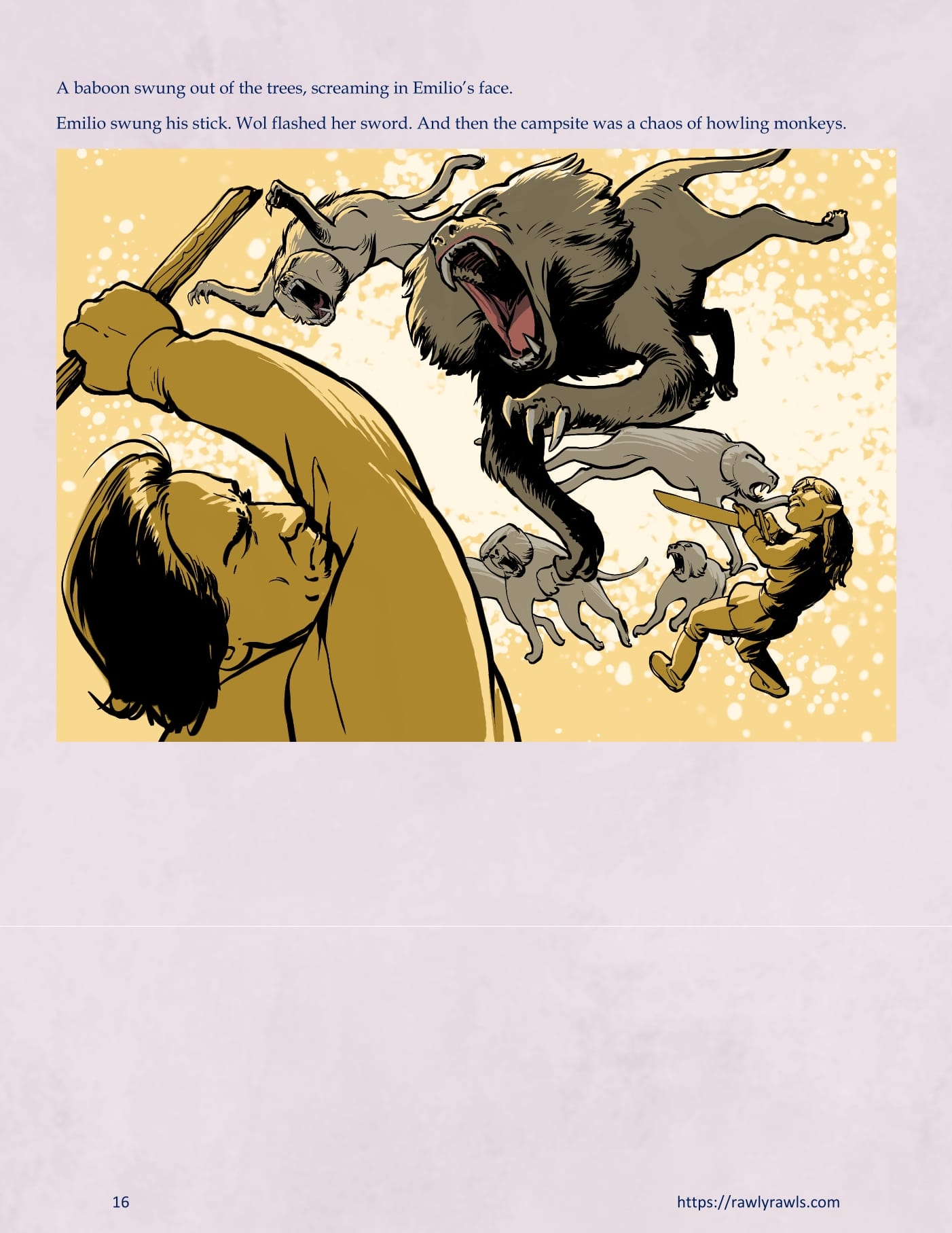 The Warlock Of Claws [DixonLyrax , RawlyRawls] Chapter 10 - Page 16