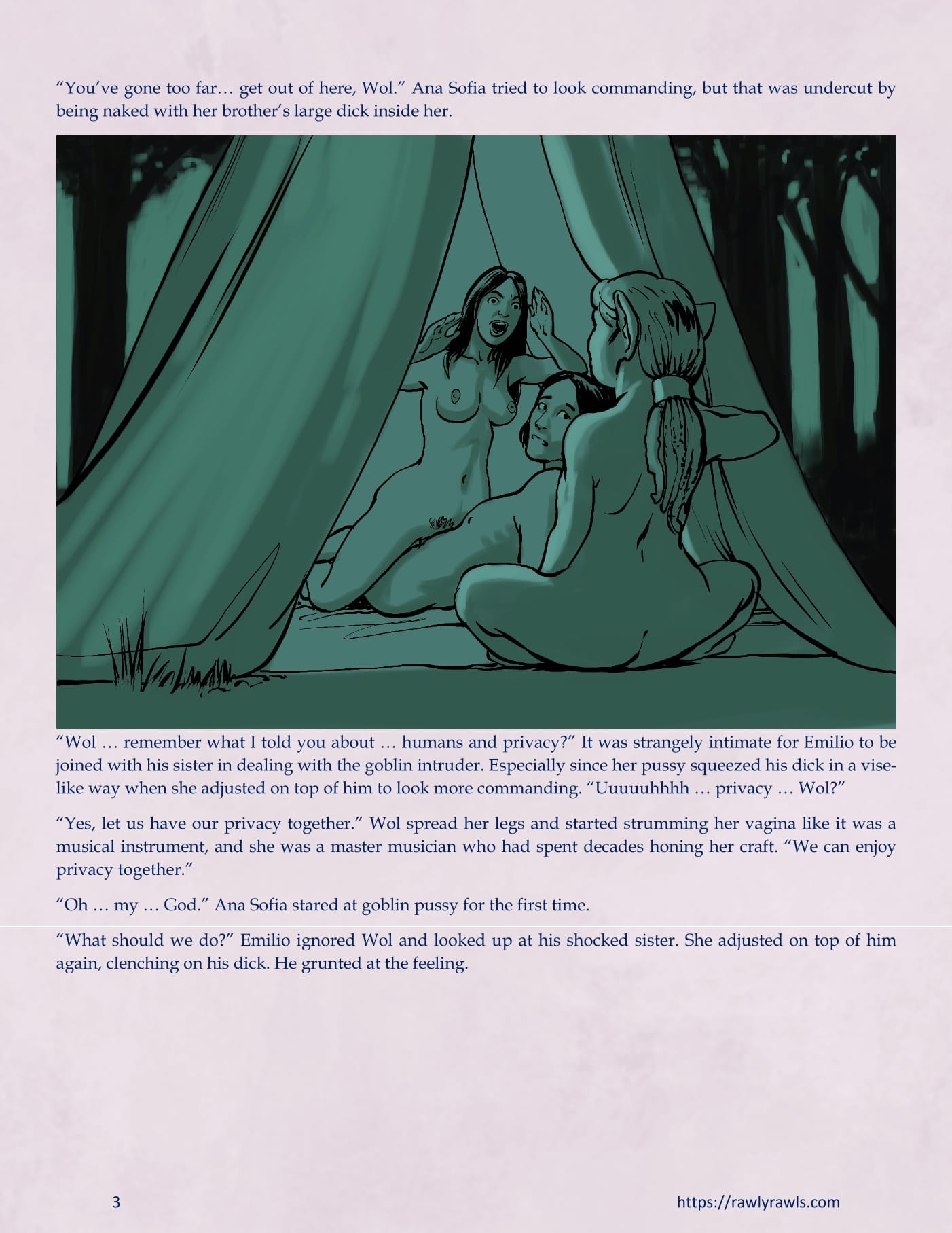 The Warlock Of Claws [DixonLyrax , RawlyRawls] Chapter 10 - Page 3