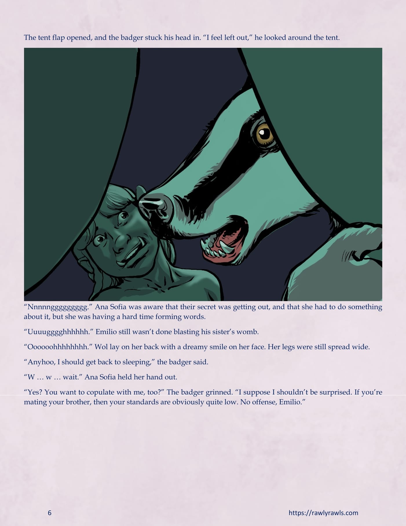 The Warlock Of Claws [DixonLyrax , RawlyRawls] Chapter 10 - Page 6