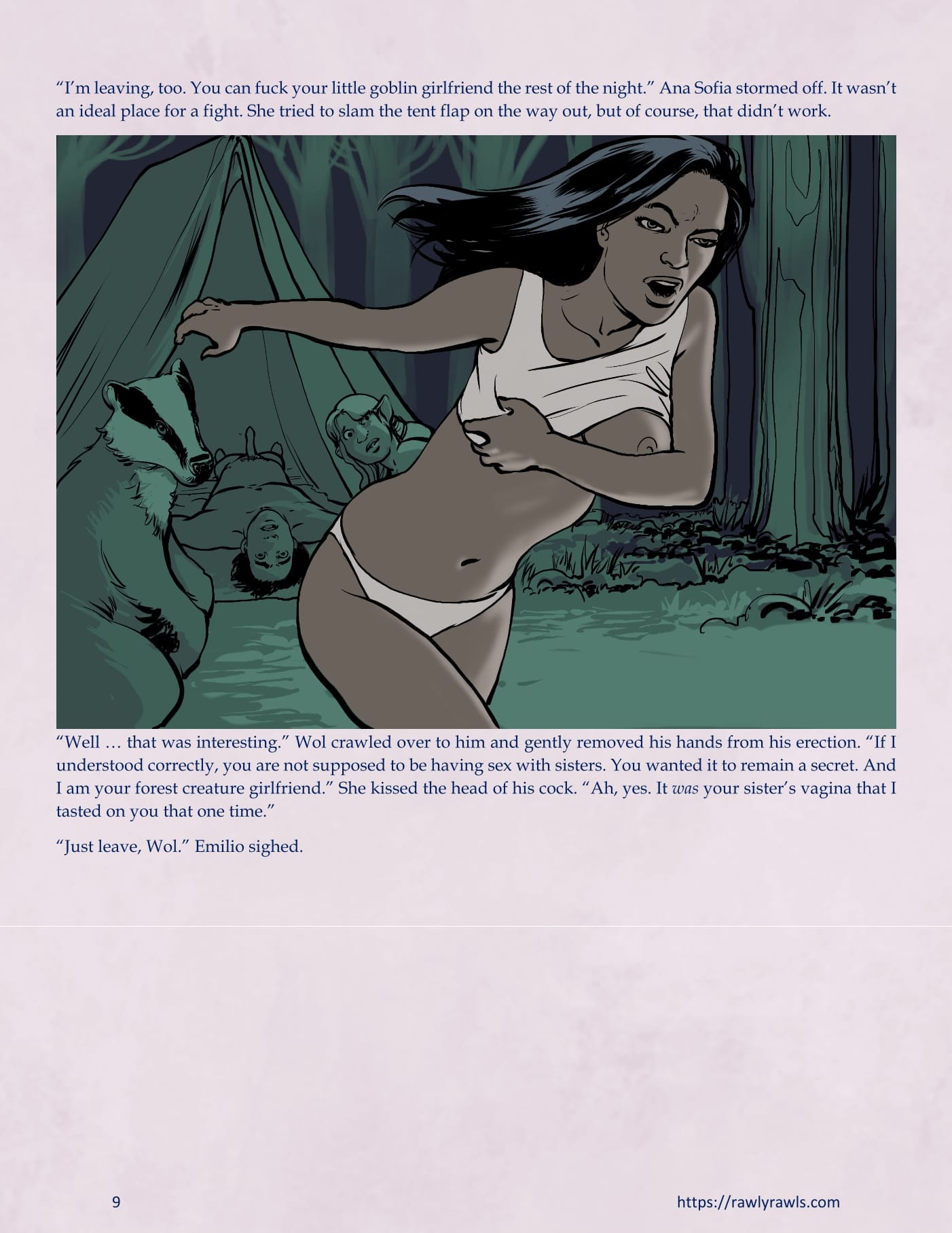 The Warlock Of Claws [DixonLyrax , RawlyRawls] Chapter 10 - Page 9
