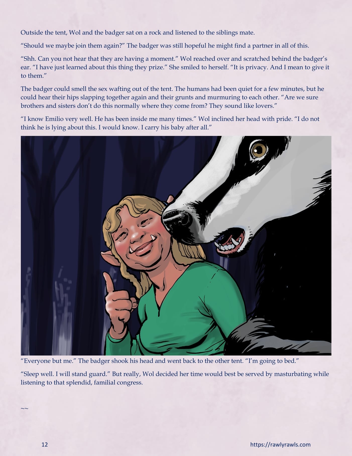 The Warlock Of Claws [DixonLyrax , RawlyRawls] Chapter 11 - Page 12