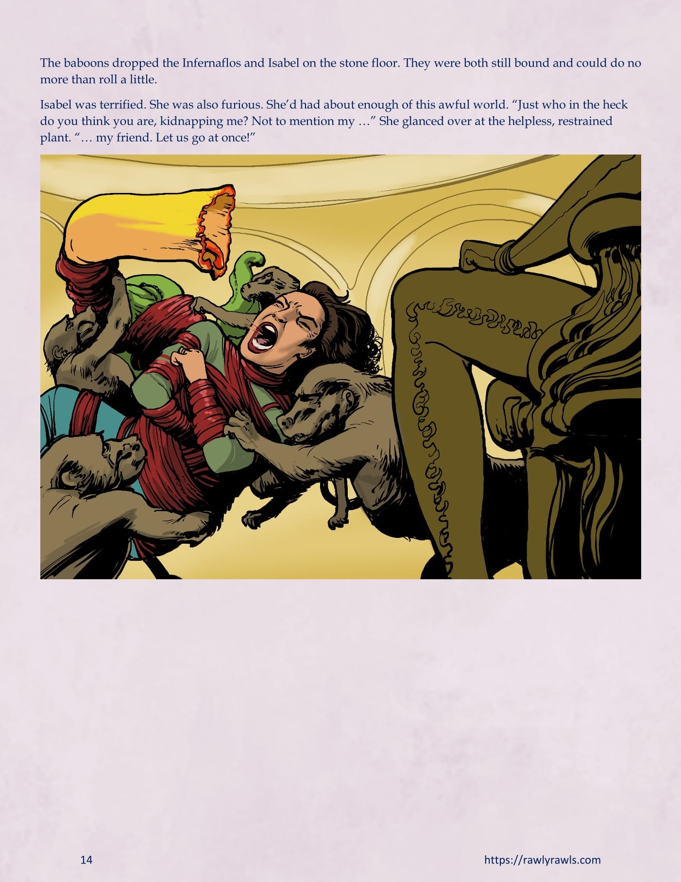 The Warlock Of Claws [DixonLyrax , RawlyRawls] Chapter 11 - Page 14