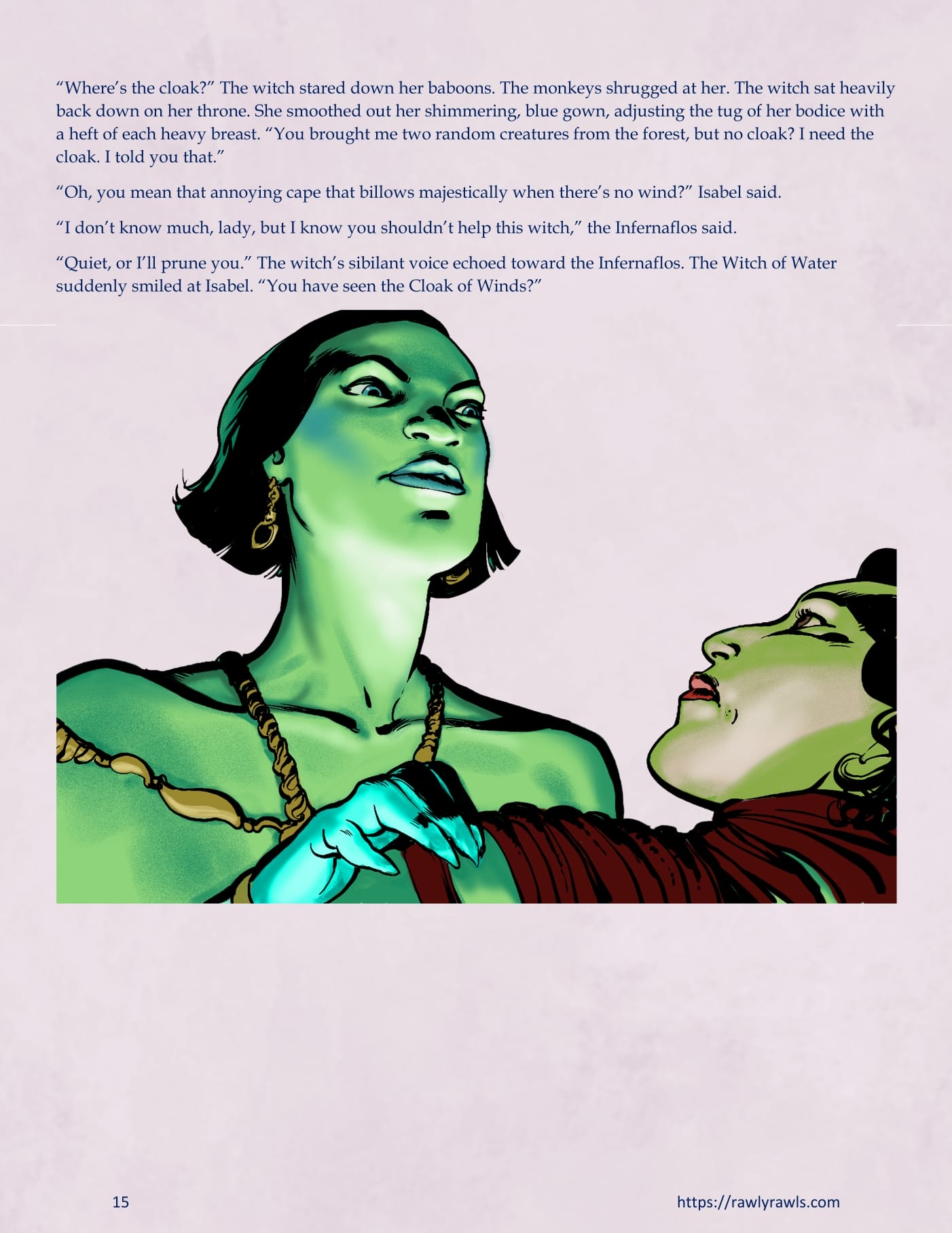 The Warlock Of Claws [DixonLyrax , RawlyRawls] Chapter 11 - Page 15