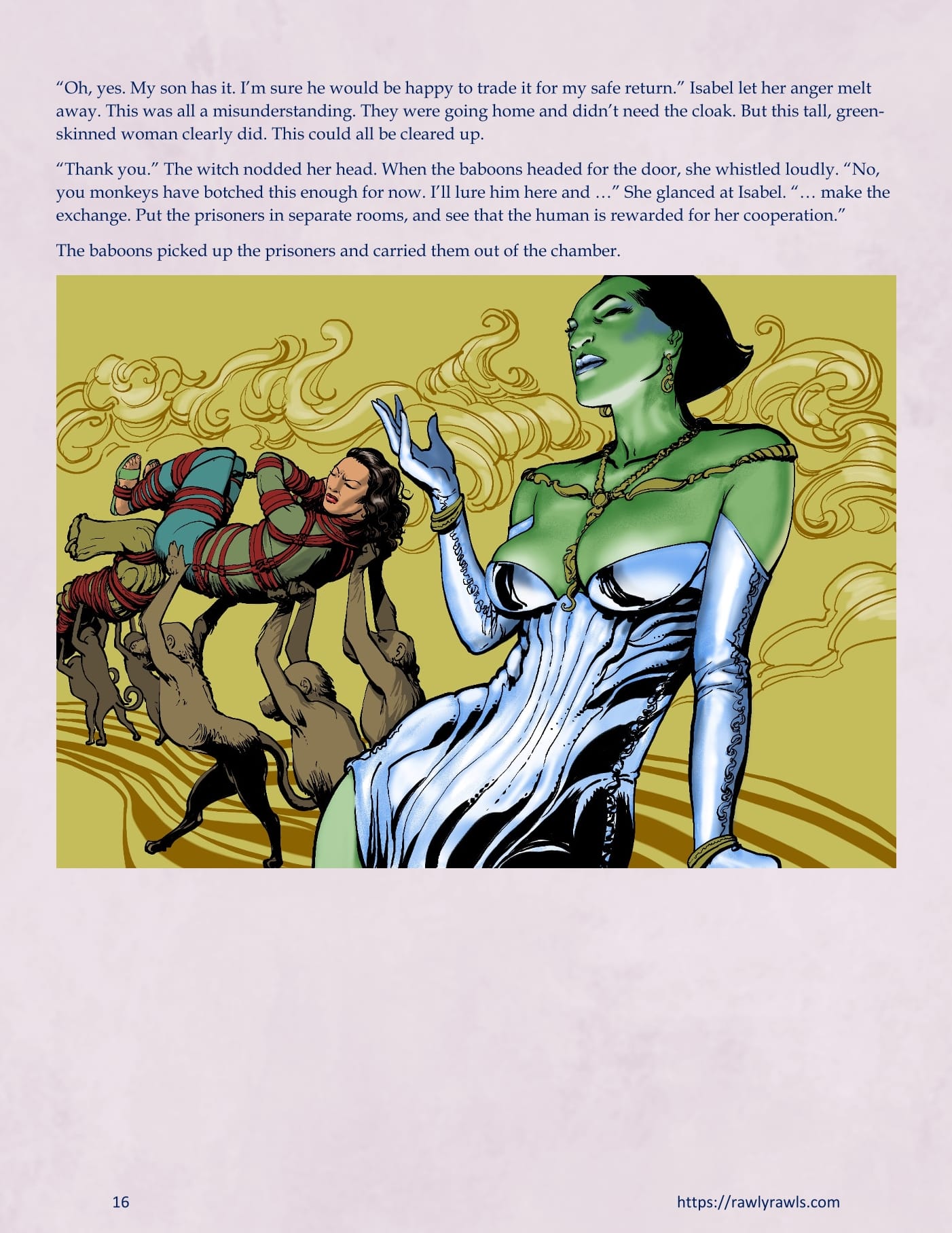 The Warlock Of Claws [DixonLyrax , RawlyRawls] Chapter 11 - Page 16