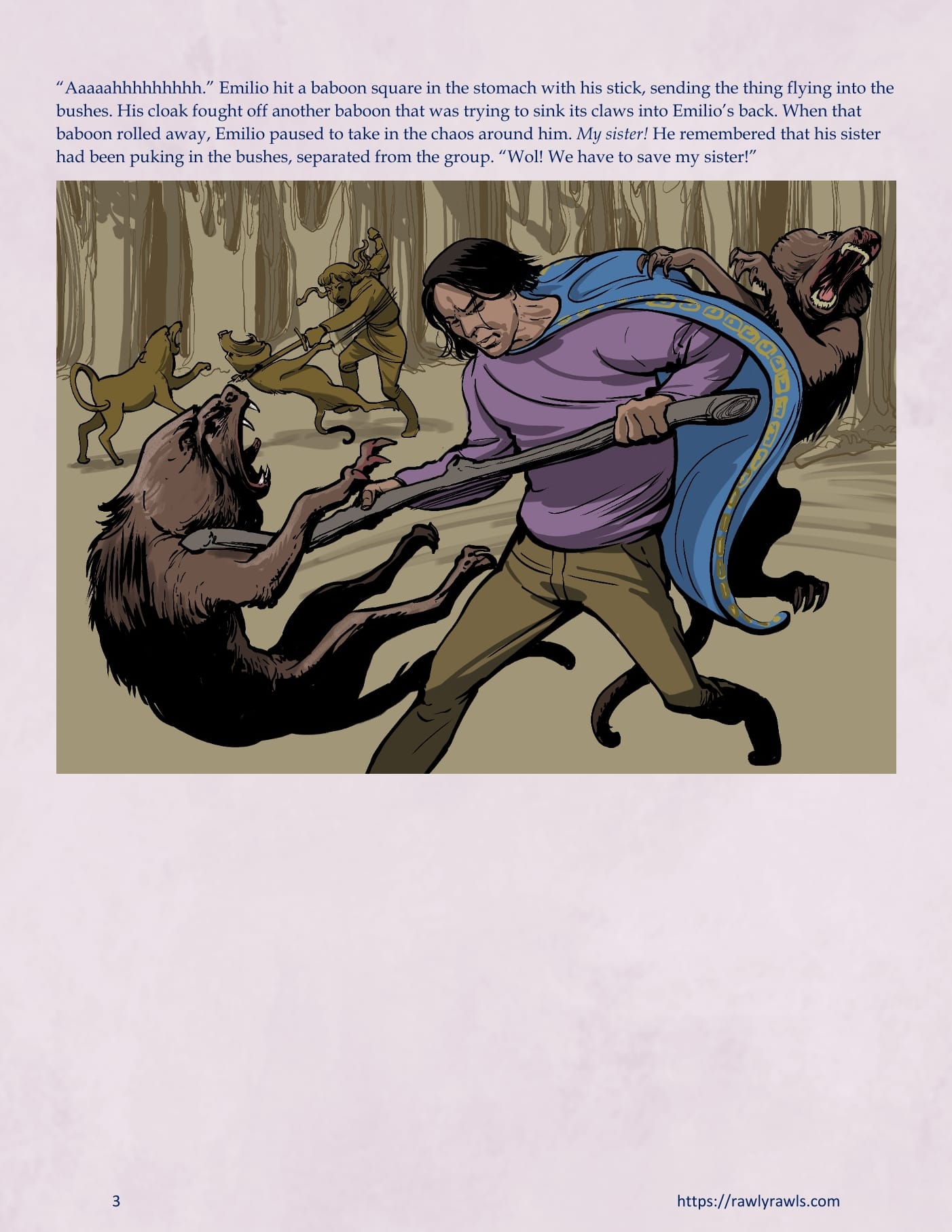 The Warlock Of Claws [DixonLyrax , RawlyRawls] Chapter 11 - Page 3