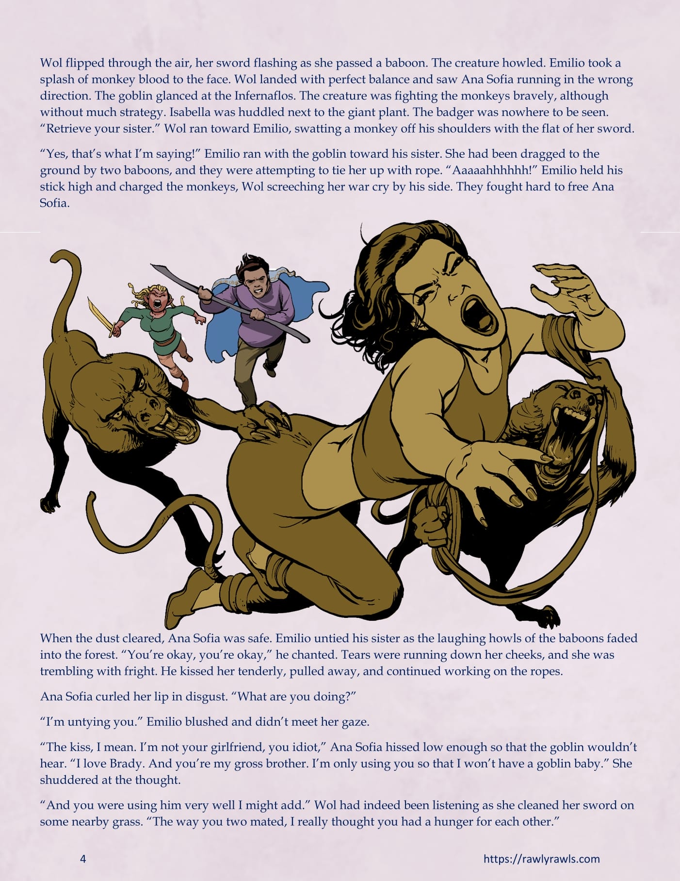 The Warlock Of Claws [DixonLyrax , RawlyRawls] Chapter 11 - Page 4