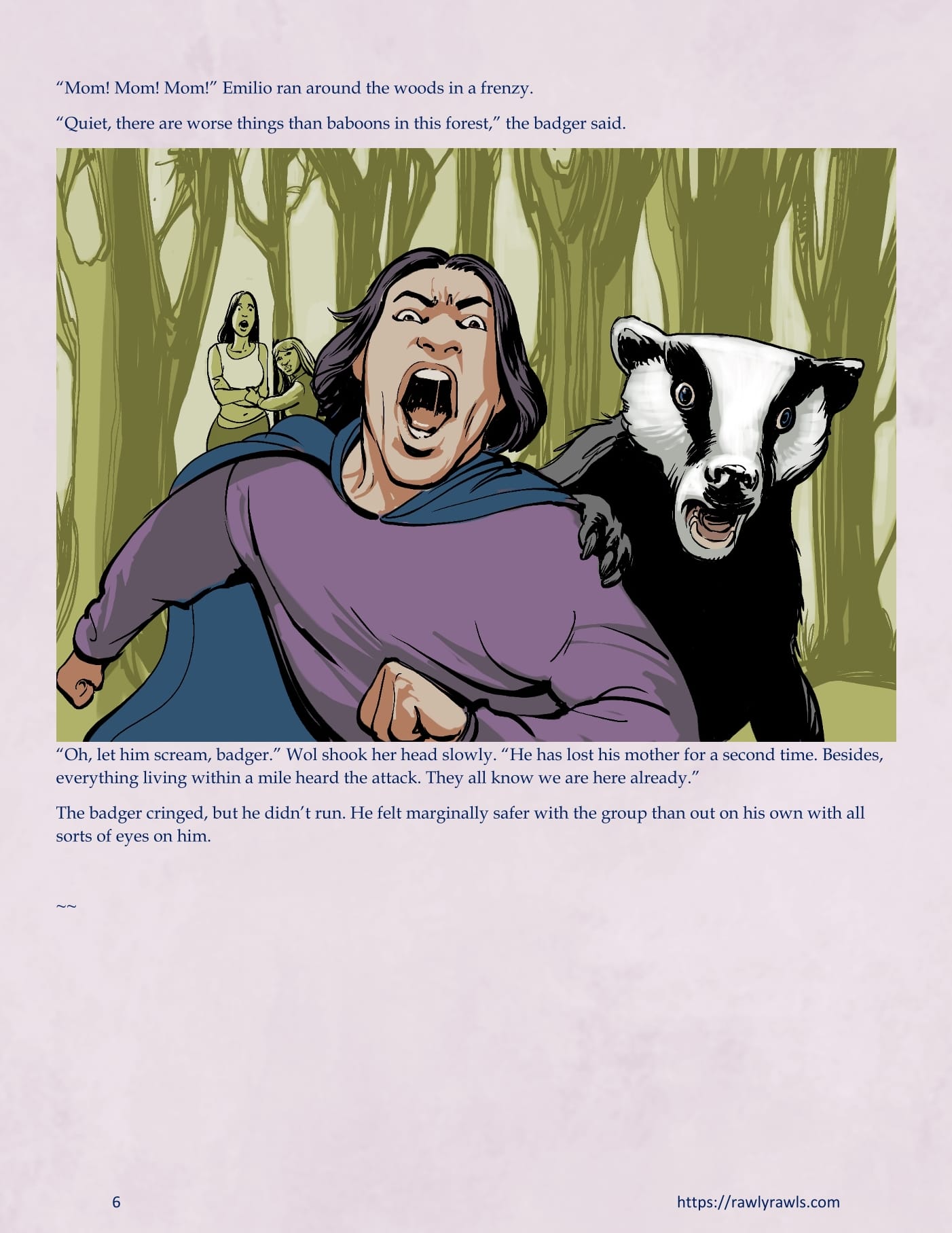 The Warlock Of Claws [DixonLyrax , RawlyRawls] Chapter 11 - Page 6