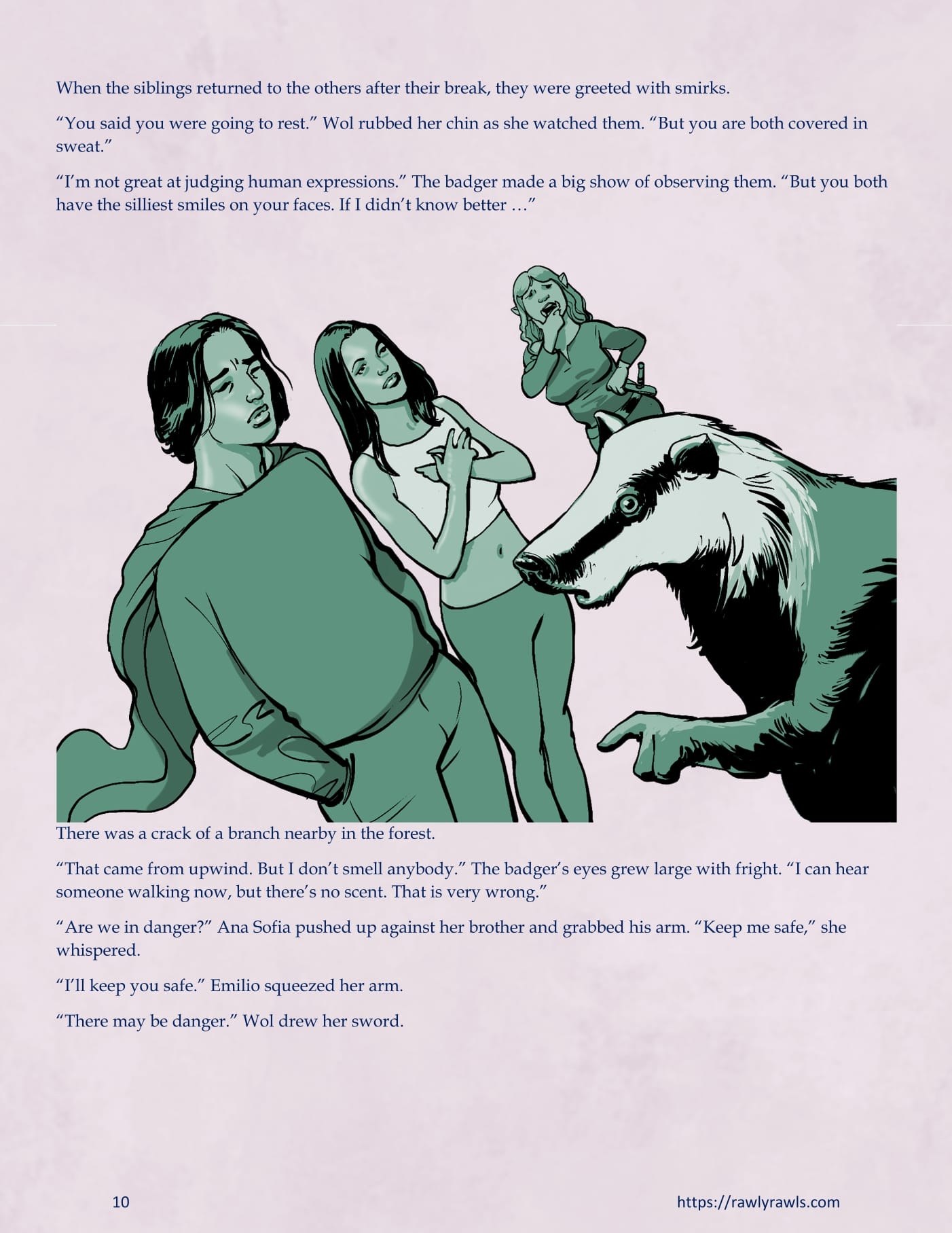 The Warlock Of Claws [DixonLyrax , RawlyRawls] Chapter 12 - Page 10