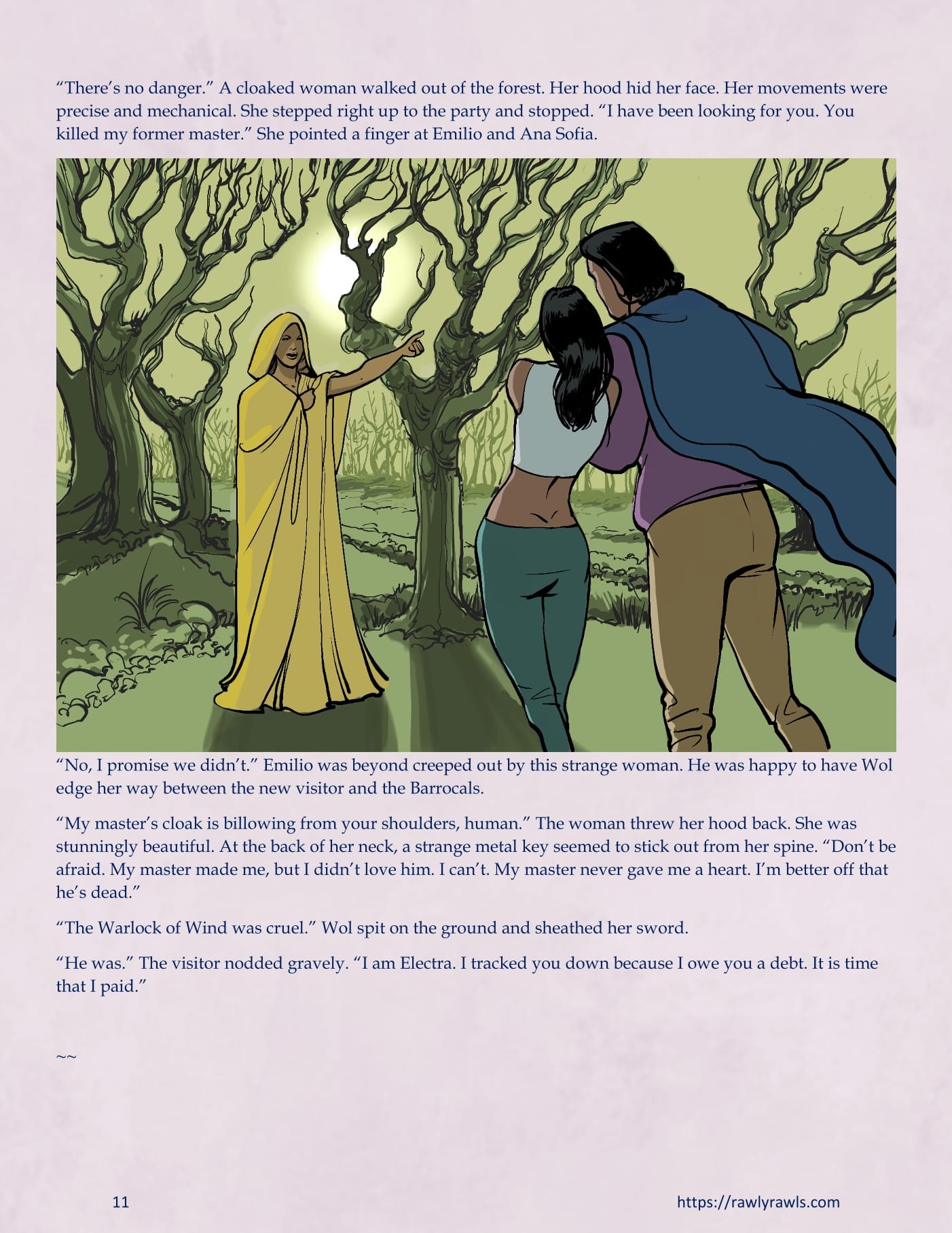 The Warlock Of Claws [DixonLyrax , RawlyRawls] Chapter 12 - Page 11