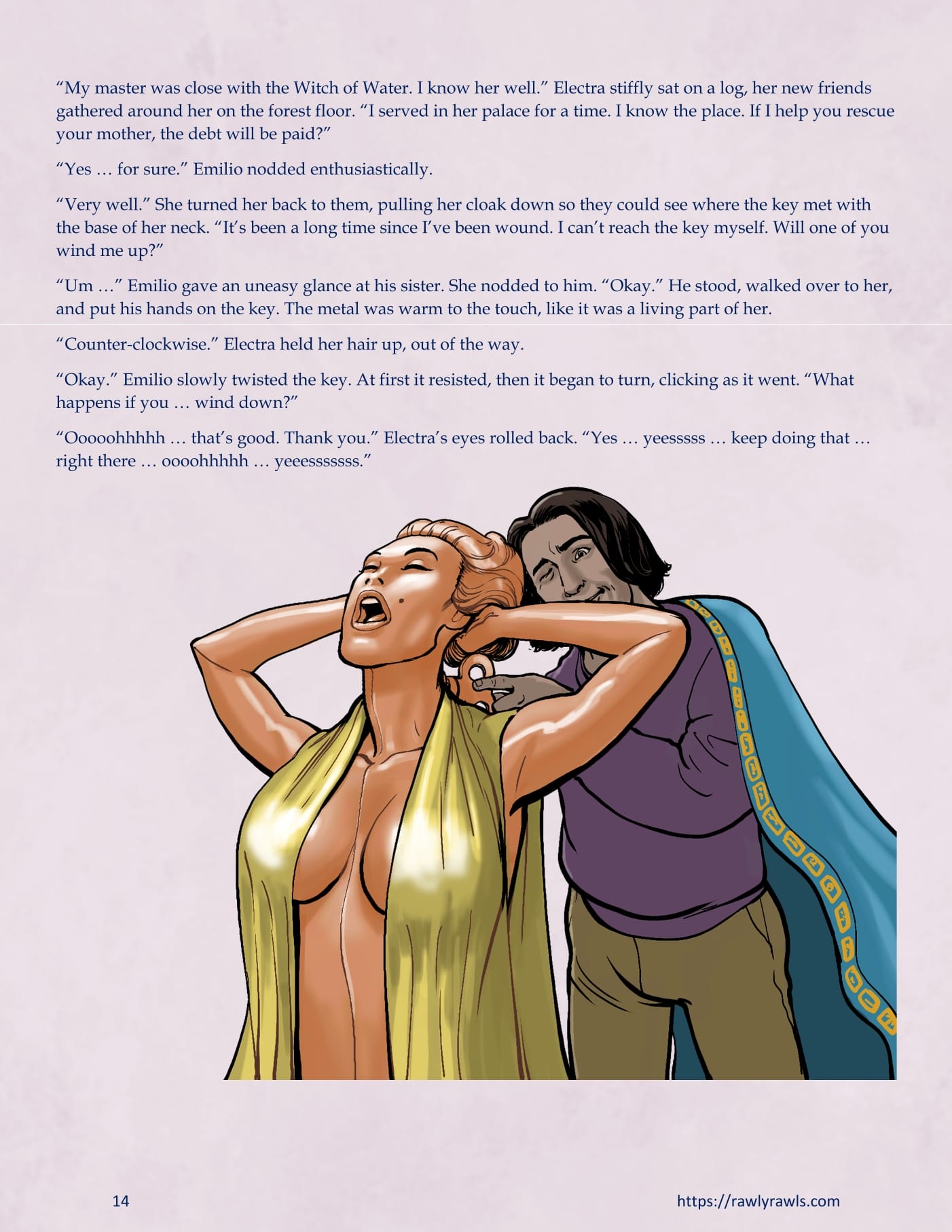 The Warlock Of Claws [DixonLyrax , RawlyRawls] Chapter 12 - Page 14