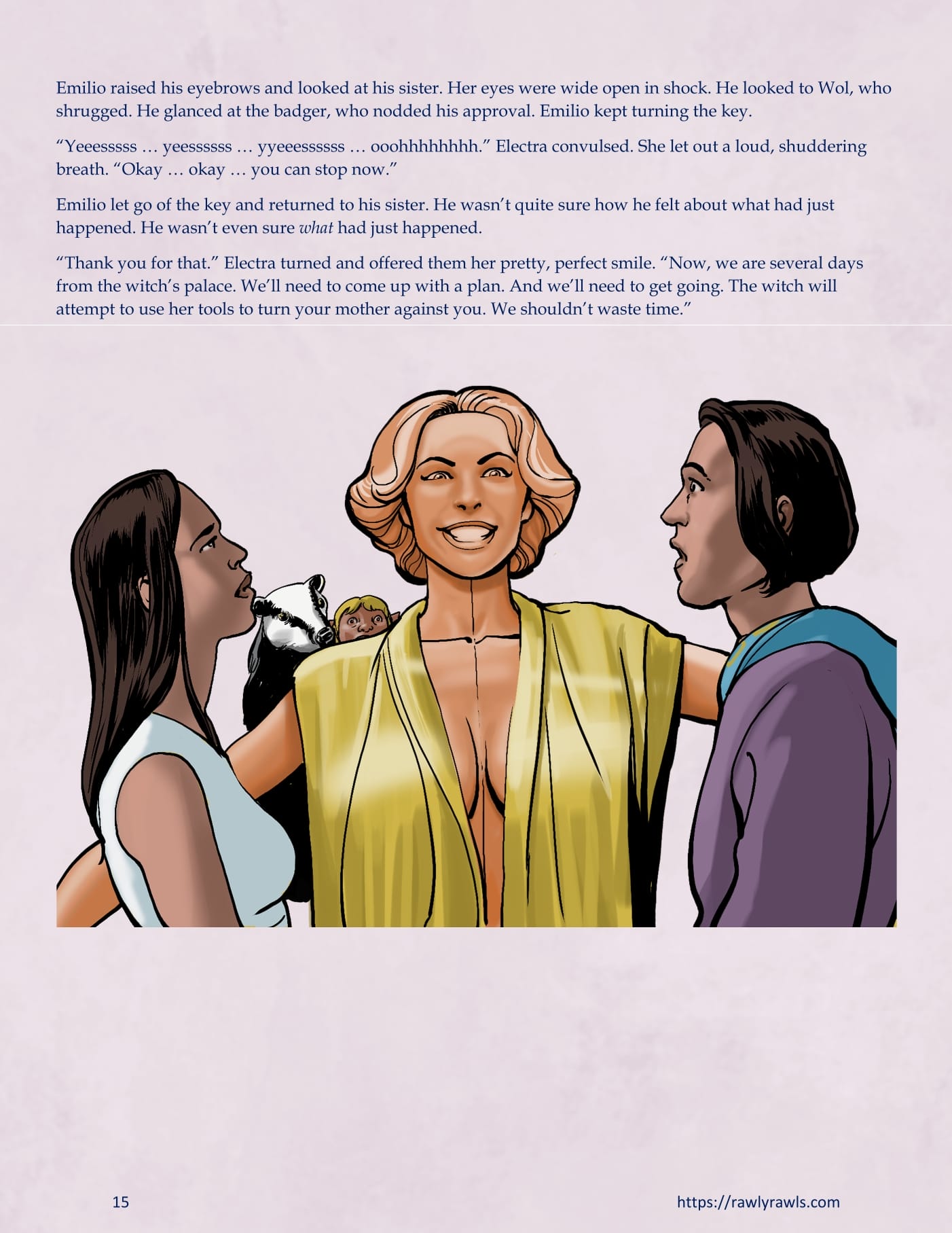 The Warlock Of Claws [DixonLyrax , RawlyRawls] Chapter 12 - Page 15