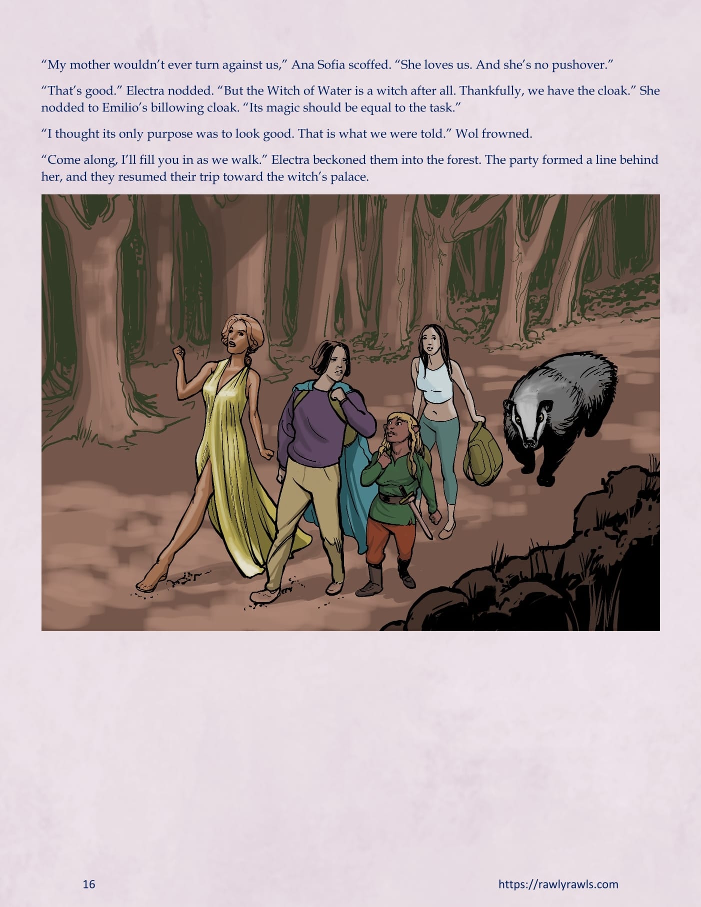 The Warlock Of Claws [DixonLyrax , RawlyRawls] Chapter 12 - Page 16