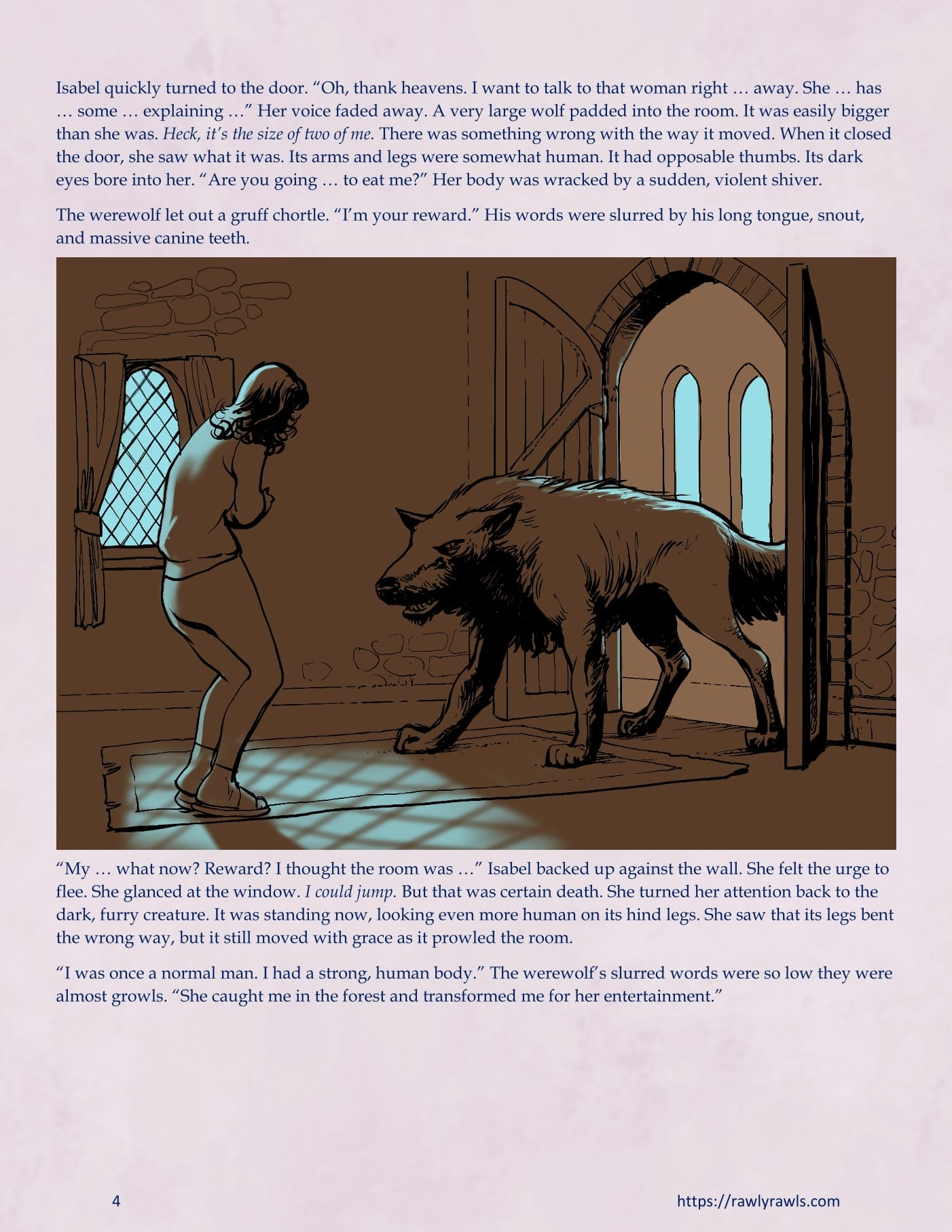 The Warlock Of Claws [DixonLyrax , RawlyRawls] Chapter 12 - Page 4