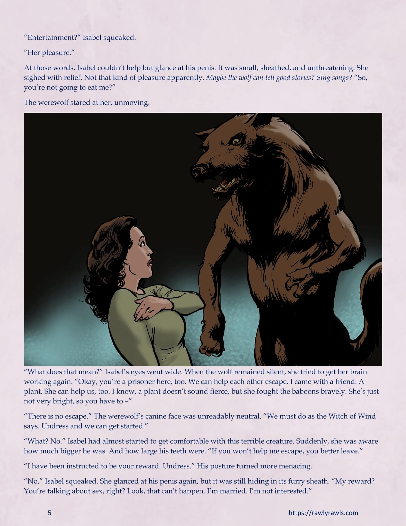 The Warlock Of Claws [DixonLyrax , RawlyRawls] Chapter 12 - Page 5
