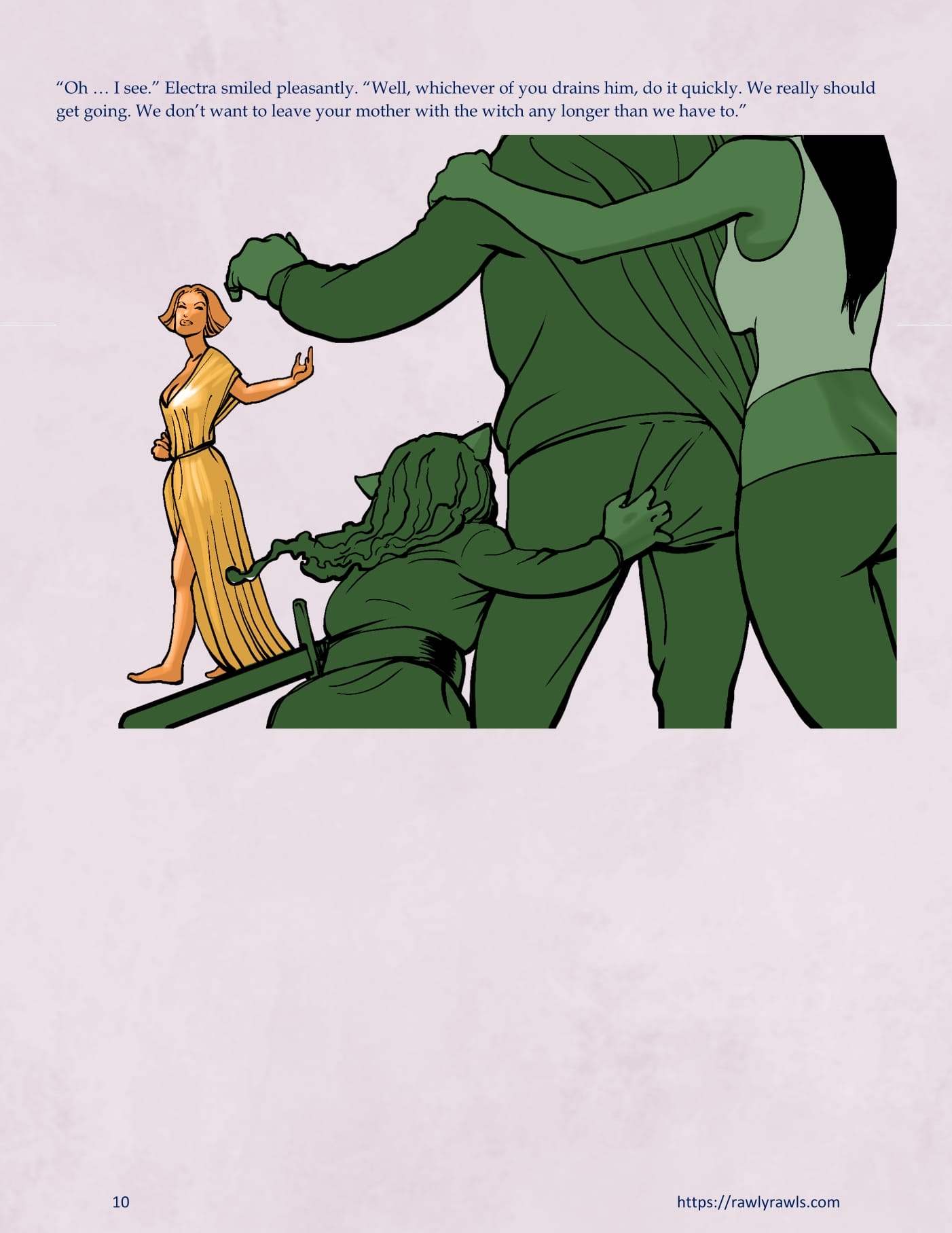 The Warlock Of Claws [DixonLyrax , RawlyRawls] Chapter 13 - Page 10