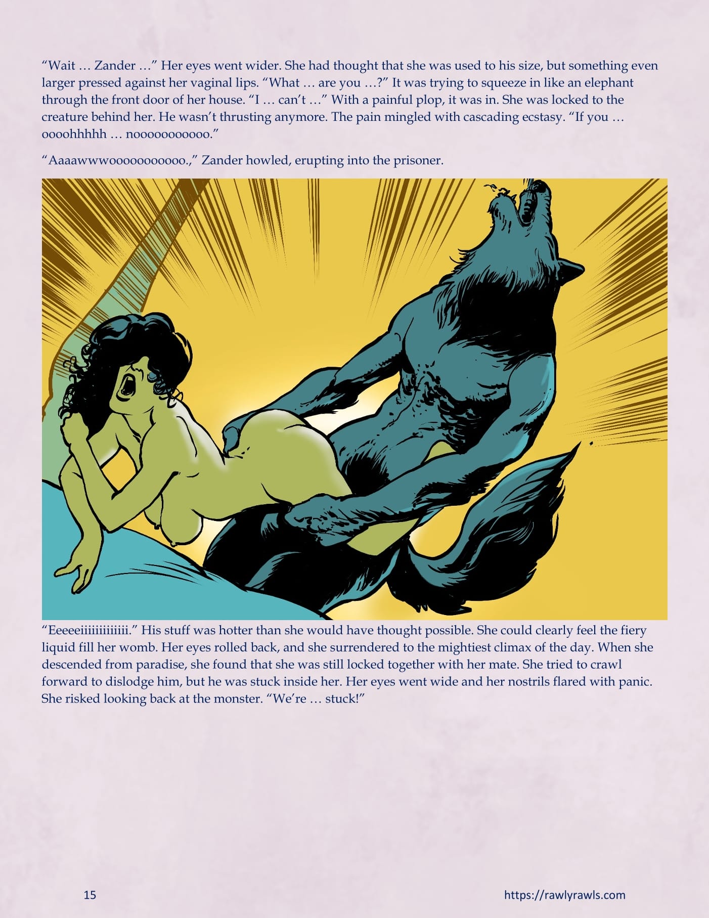 The Warlock Of Claws [DixonLyrax , RawlyRawls] Chapter 13 - Page 15
