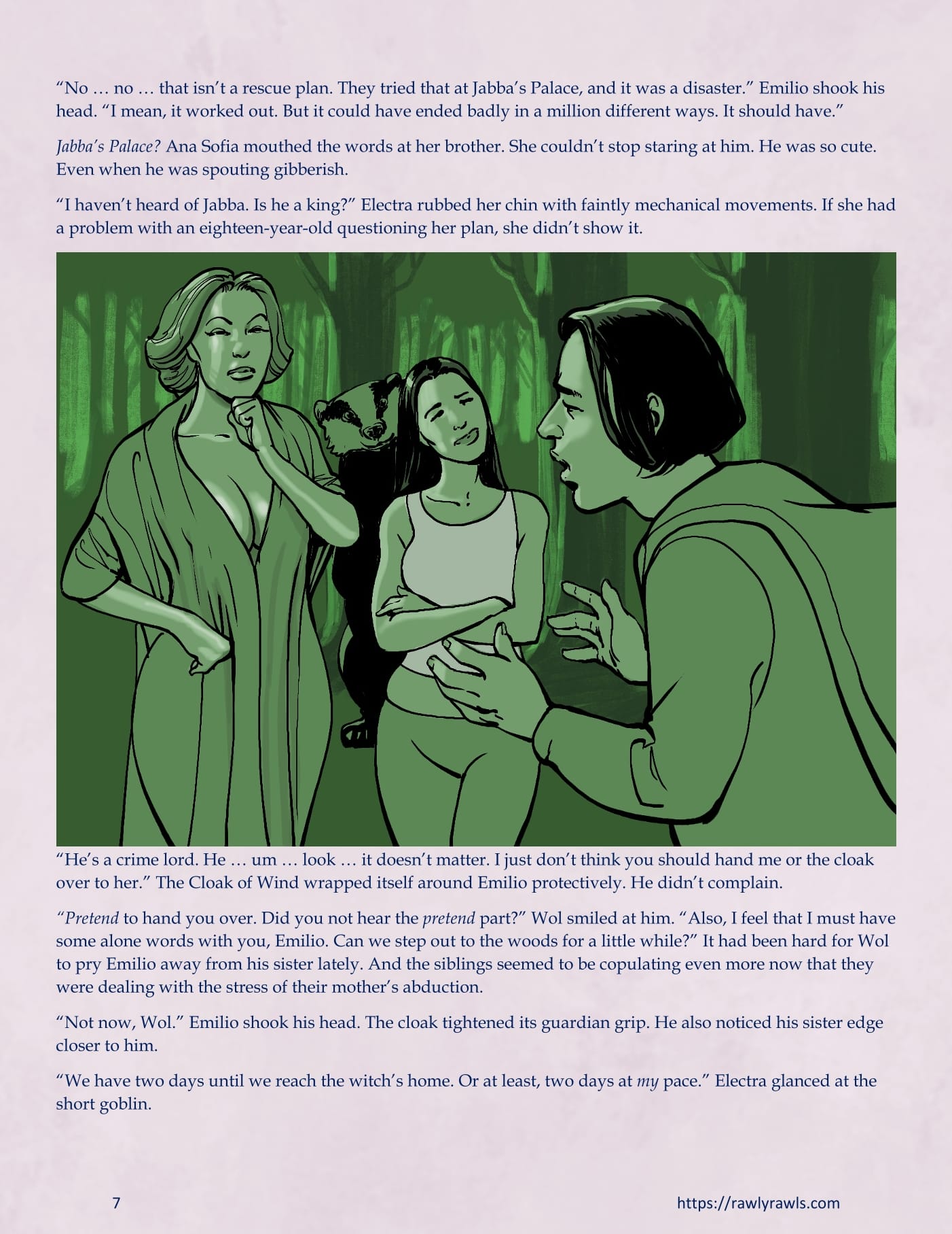 The Warlock Of Claws [DixonLyrax , RawlyRawls] Chapter 13 - Page 7