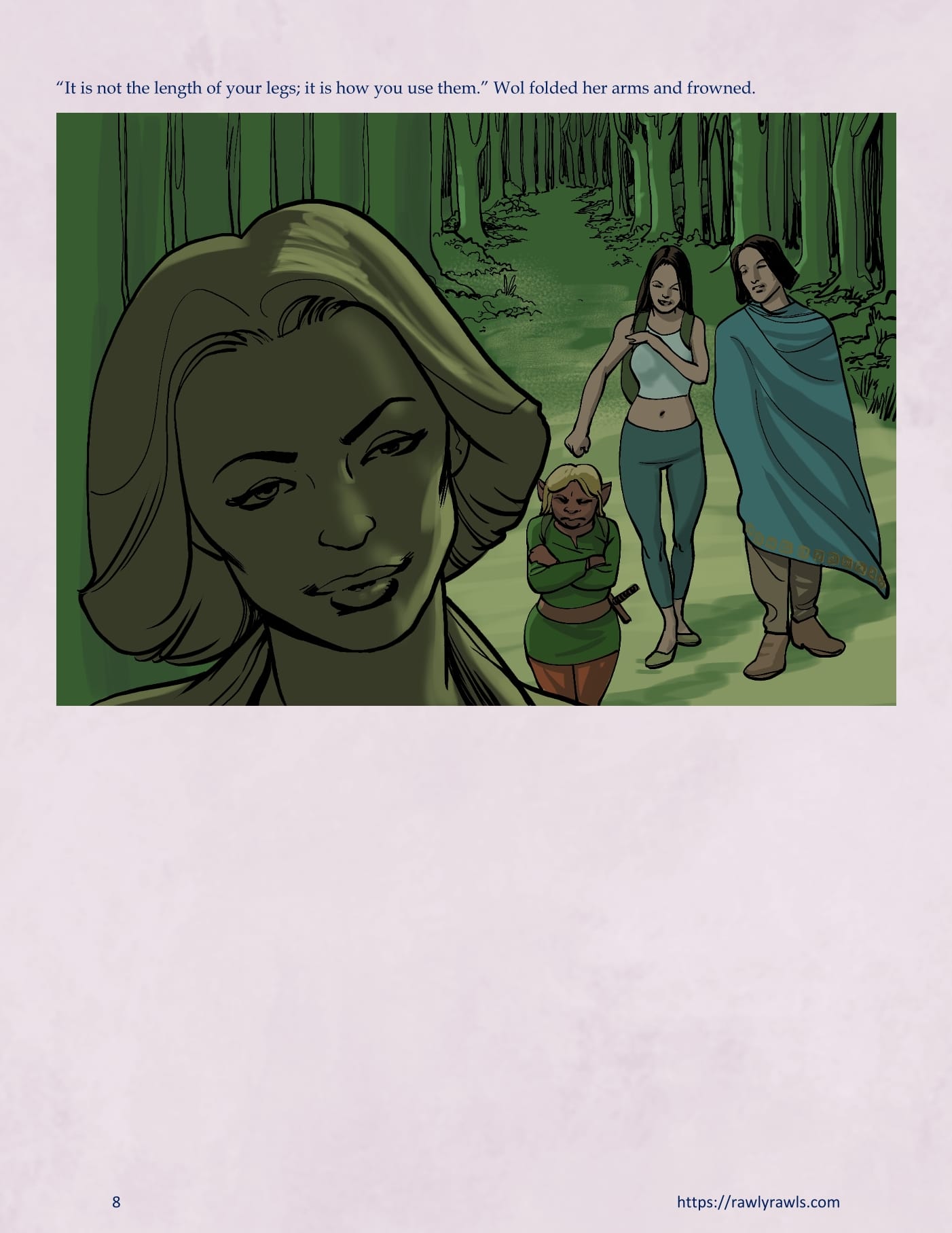 The Warlock Of Claws [DixonLyrax , RawlyRawls] Chapter 13 - Page 8