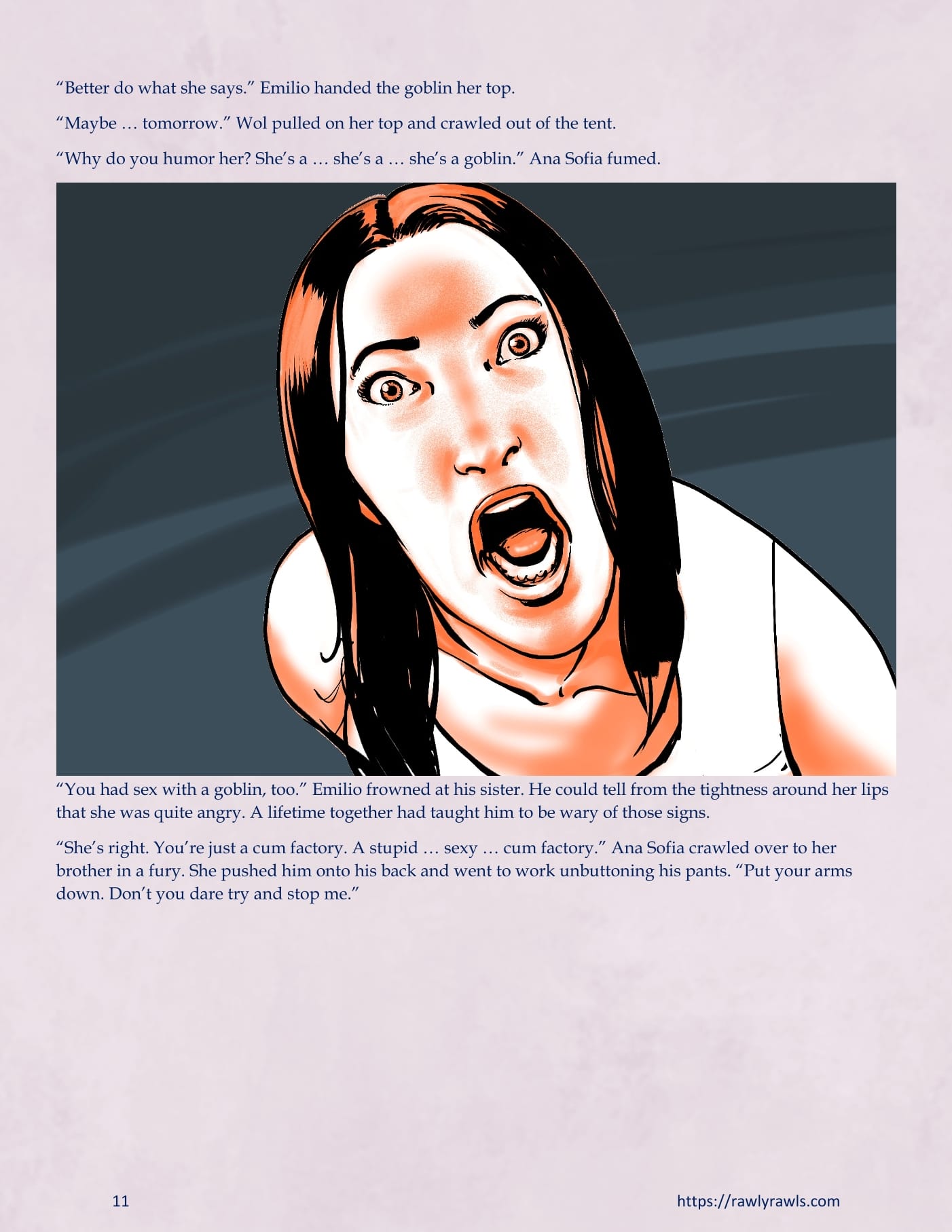 The Warlock Of Claws [DixonLyrax , RawlyRawls] Chapter 14 - Page 11