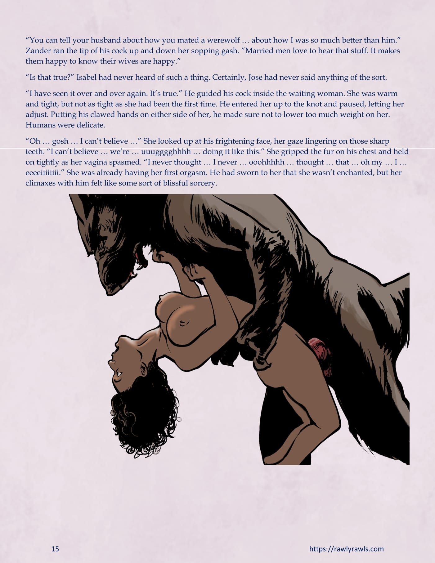 The Warlock Of Claws [DixonLyrax , RawlyRawls] Chapter 14 - Page 15