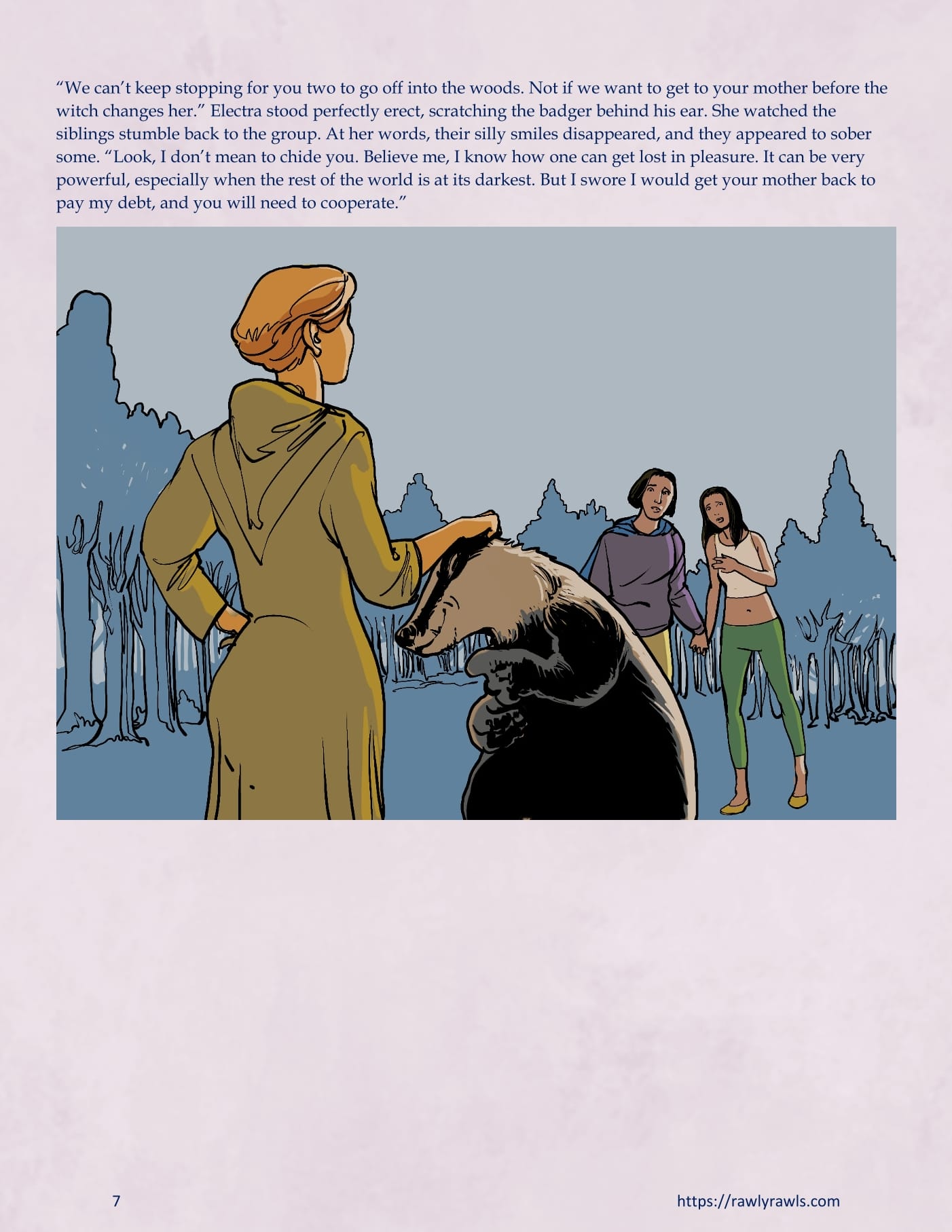 The Warlock Of Claws [DixonLyrax , RawlyRawls] Chapter 14 - Page 7