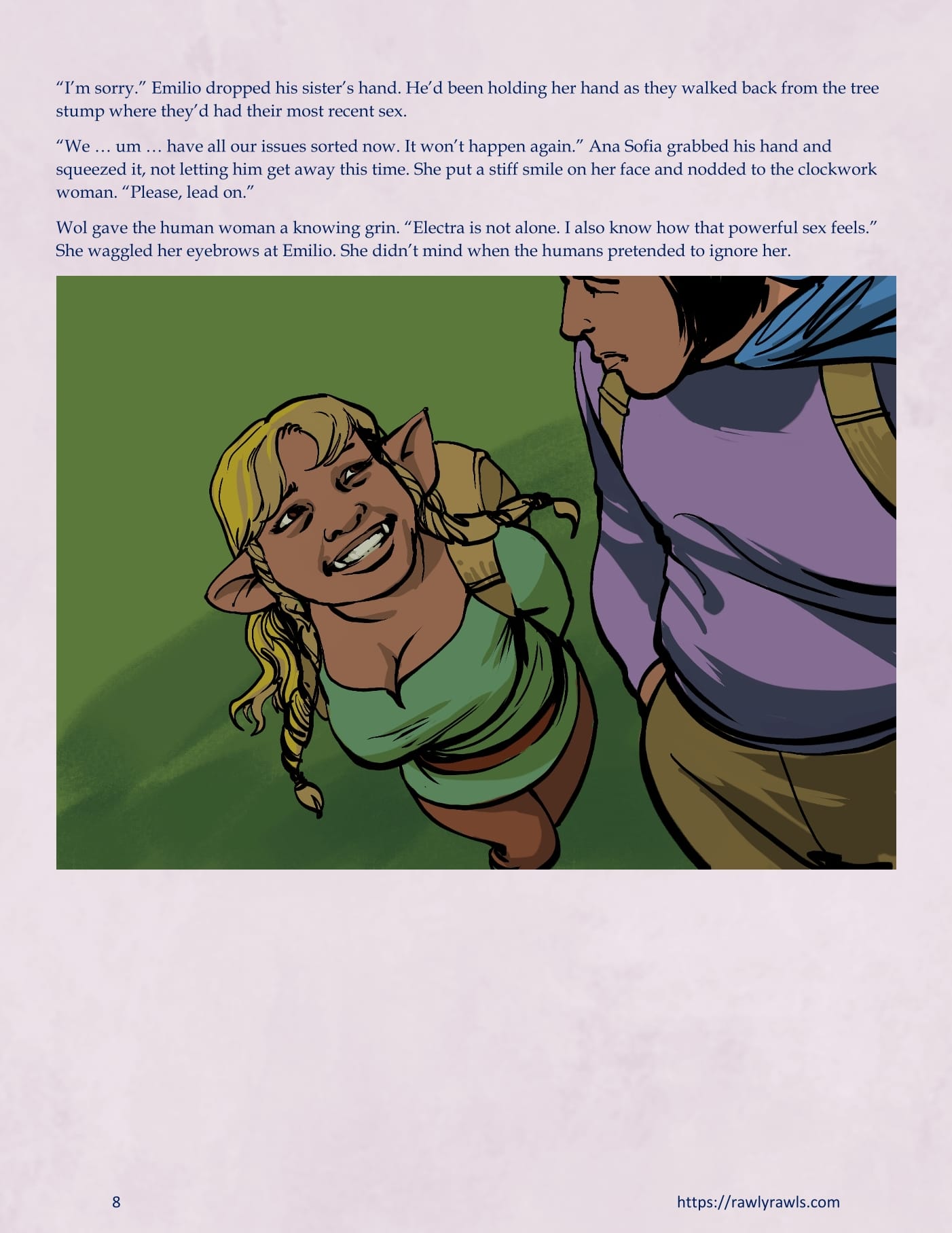 The Warlock Of Claws [DixonLyrax , RawlyRawls] Chapter 14 - Page 8