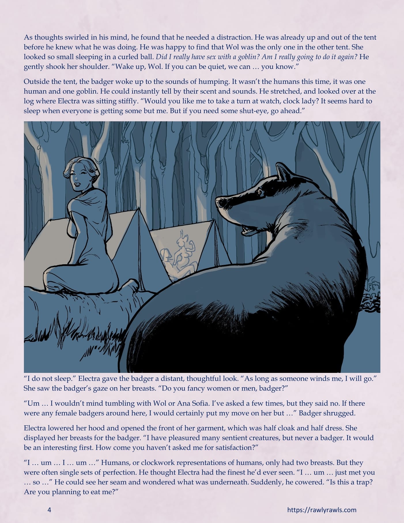 The Warlock Of Claws [DixonLyrax , RawlyRawls] Chapter 15 - Page 4