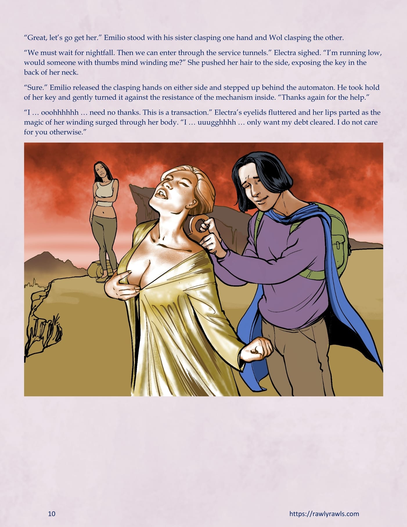 The Warlock Of Claws [DixonLyrax , RawlyRawls] Chapter 16 - Page 10