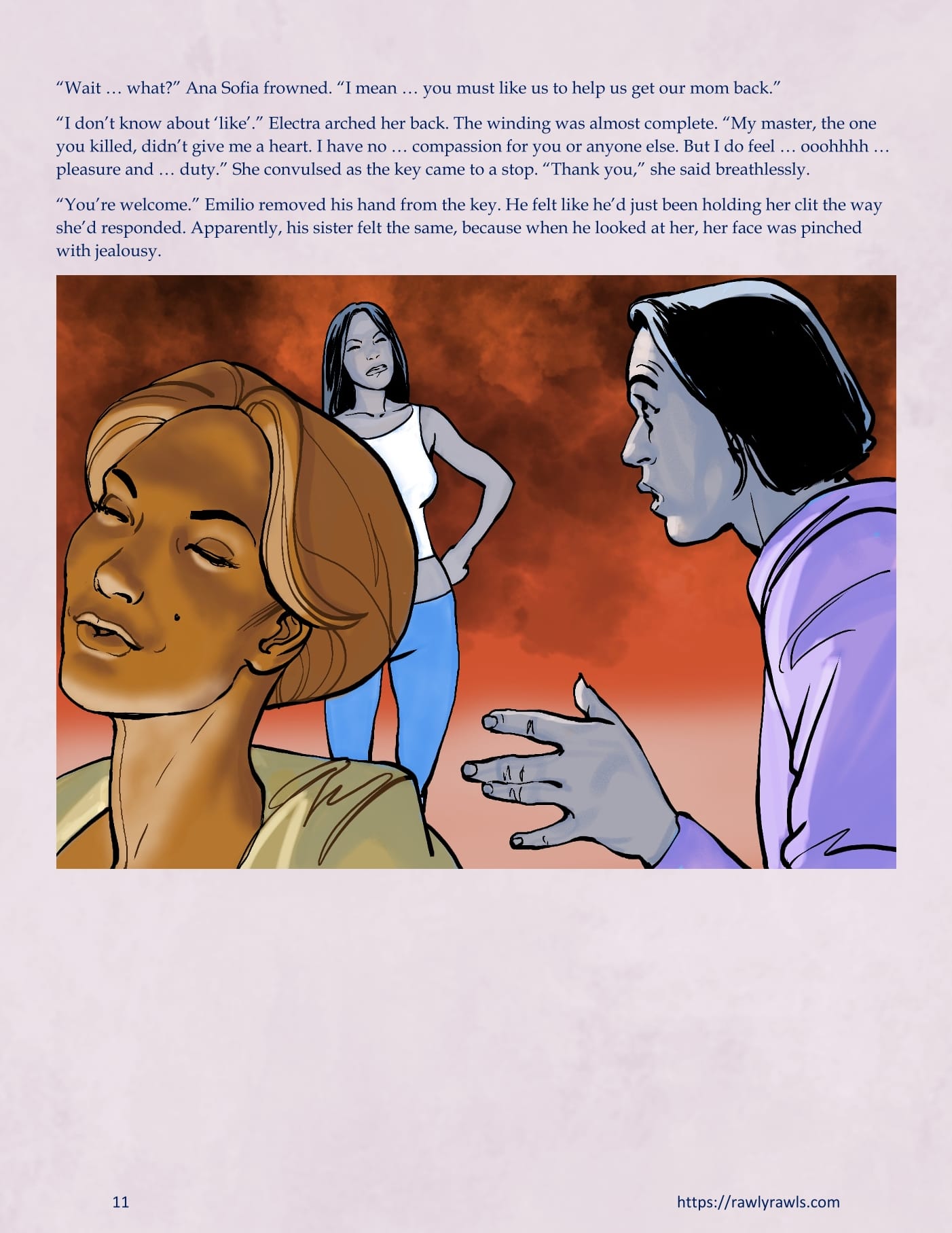 The Warlock Of Claws [DixonLyrax , RawlyRawls] Chapter 16 - Page 11
