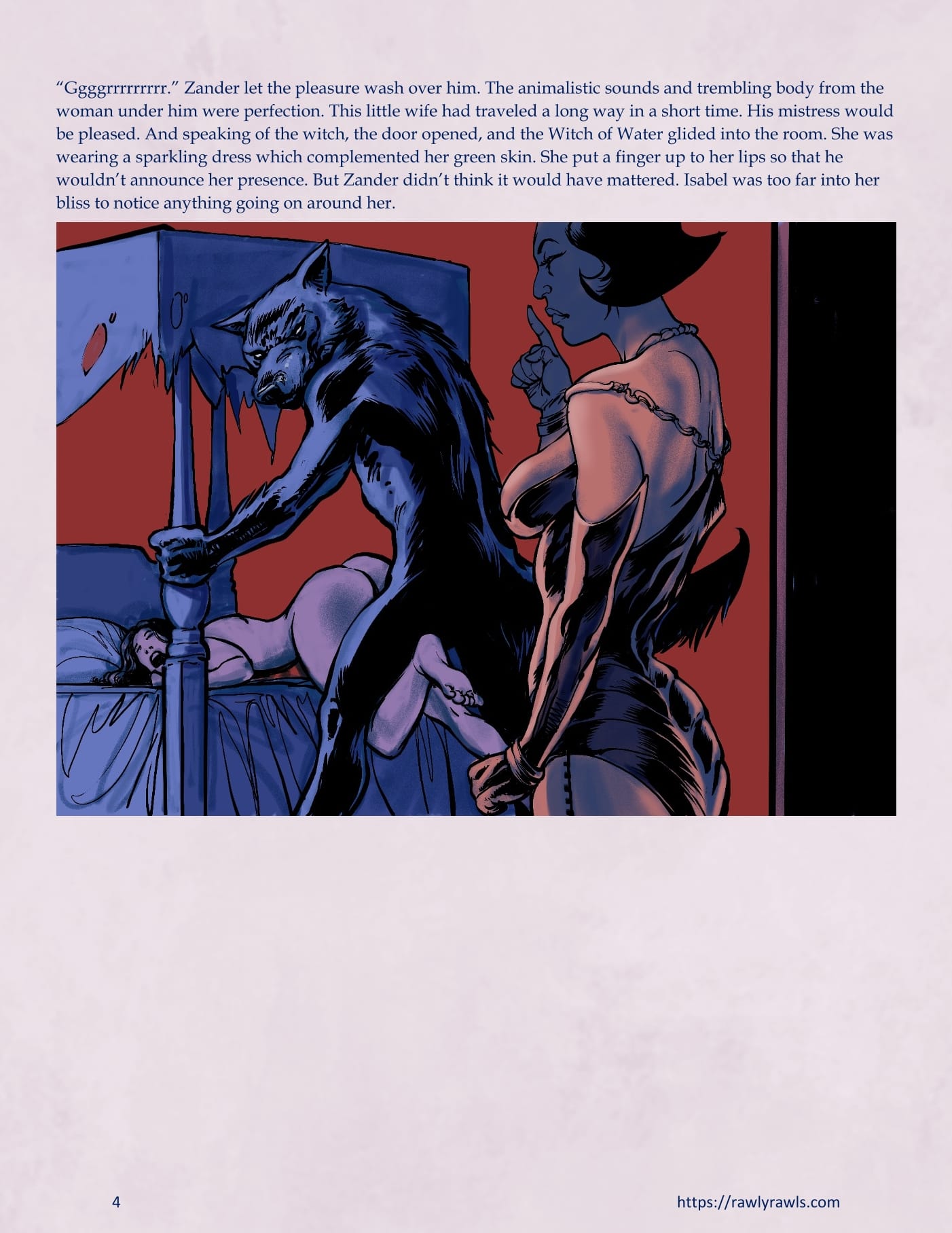 The Warlock Of Claws [DixonLyrax , RawlyRawls] Chapter 16 - Page 4