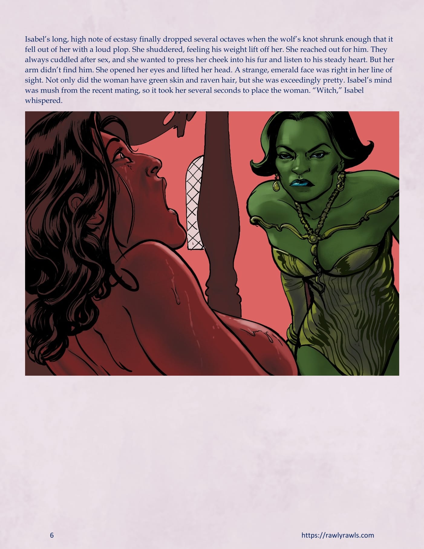 The Warlock Of Claws [DixonLyrax , RawlyRawls] Chapter 16 - Page 6
