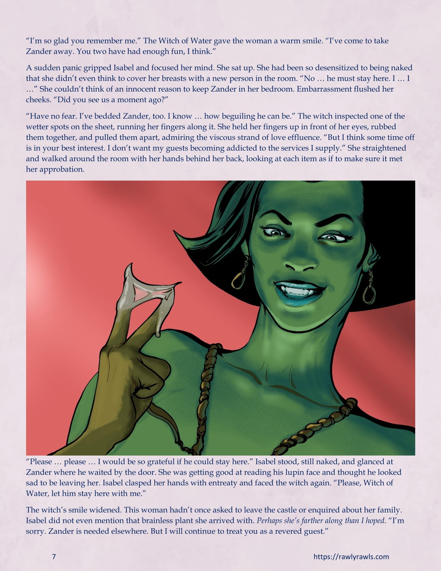 The Warlock Of Claws [DixonLyrax , RawlyRawls] Chapter 16 - Page 7
