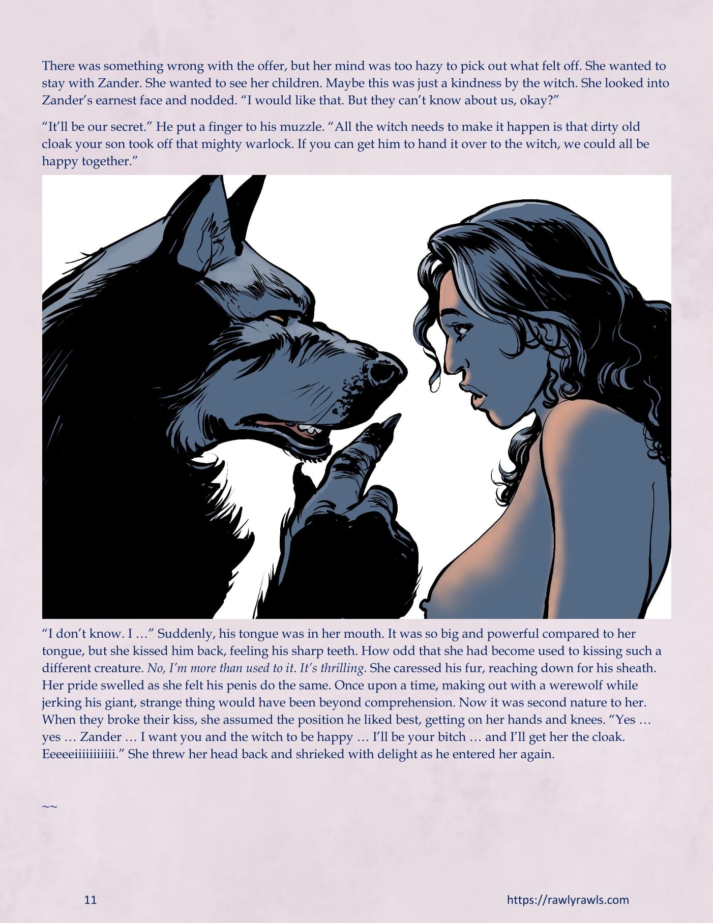 The Warlock Of Claws [DixonLyrax , RawlyRawls] Chapter 17 - Page 11