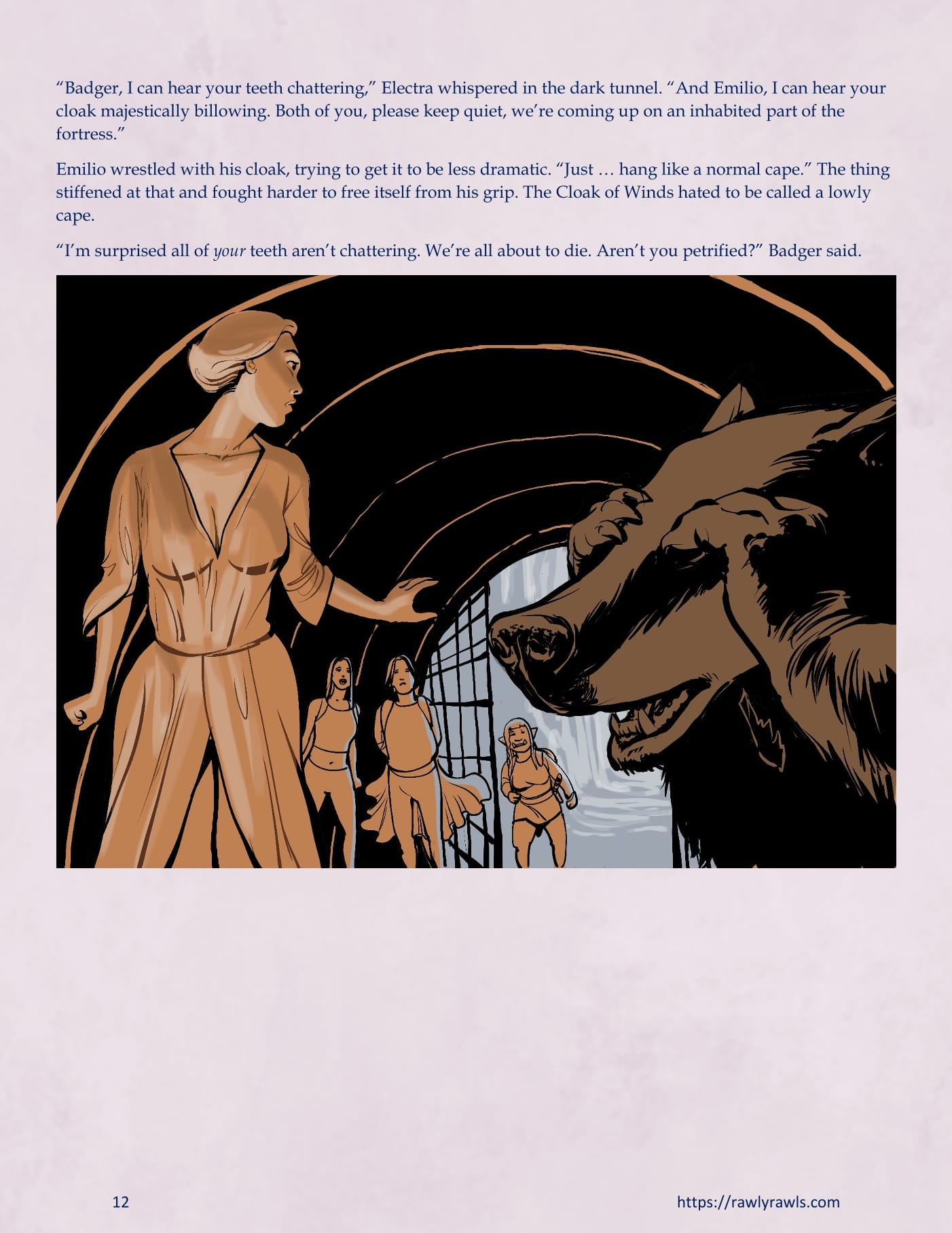 The Warlock Of Claws [DixonLyrax , RawlyRawls] Chapter 17 - Page 12
