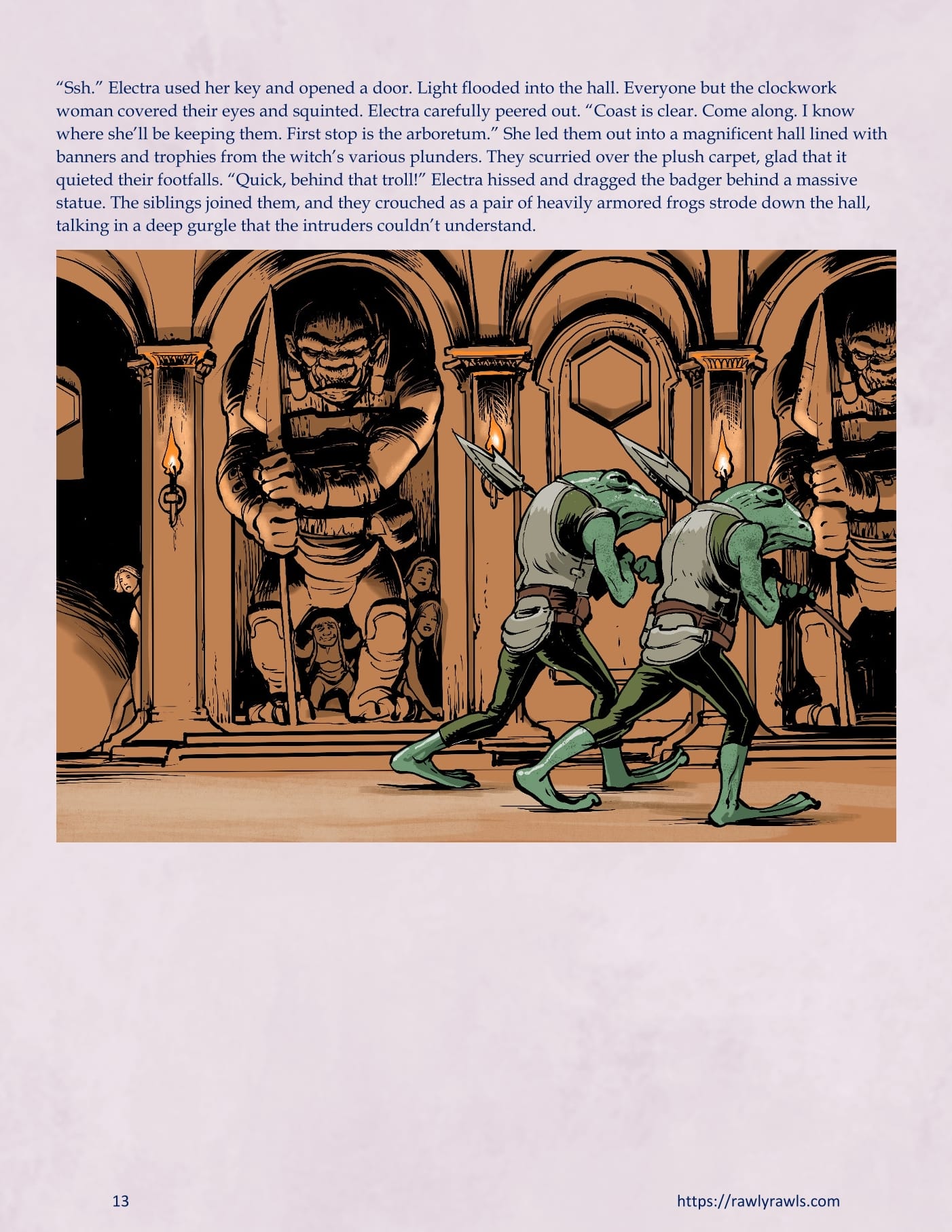 The Warlock Of Claws [DixonLyrax , RawlyRawls] Chapter 17 - Page 13