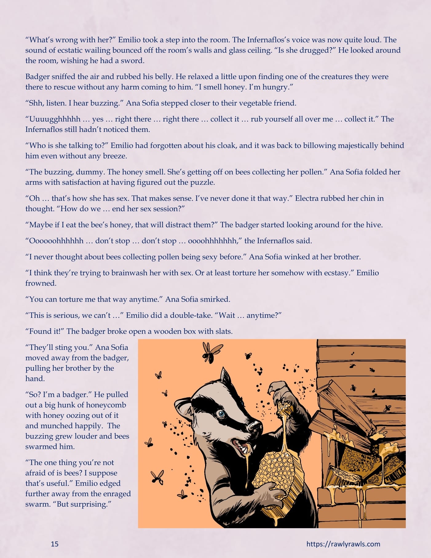 The Warlock Of Claws [DixonLyrax , RawlyRawls] Chapter 17 - Page 15