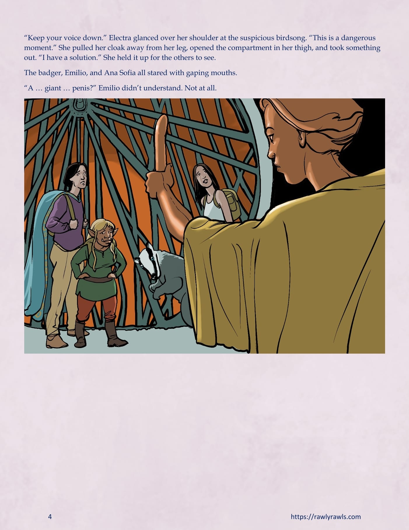 The Warlock Of Claws [DixonLyrax , RawlyRawls] Chapter 17 - Page 4